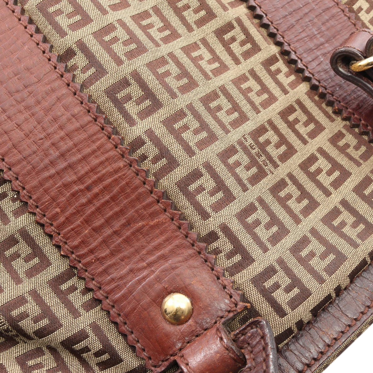Fendi Zucchino Canvas Tote