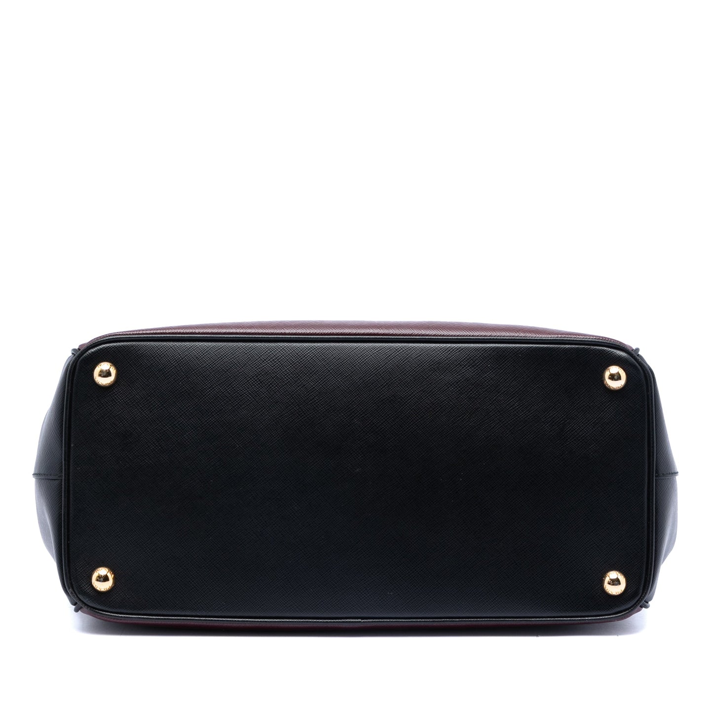 Prada Medium Bicolor Saffiano Lux Galleria Satchel