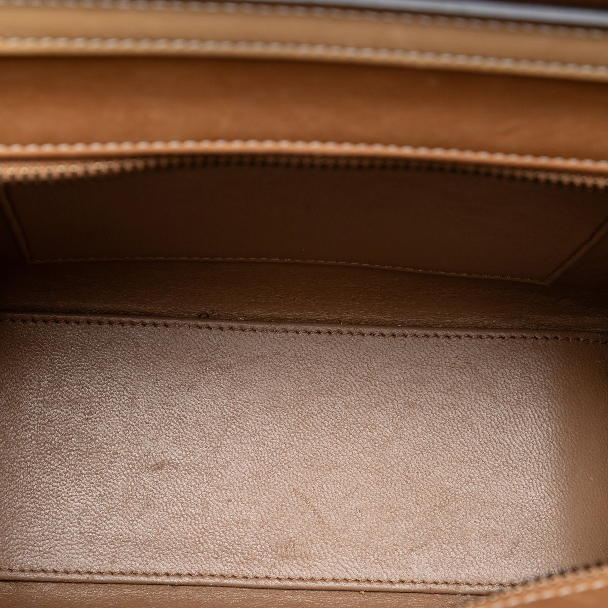 Celine Nano Tricolor Leather Luggage Tote