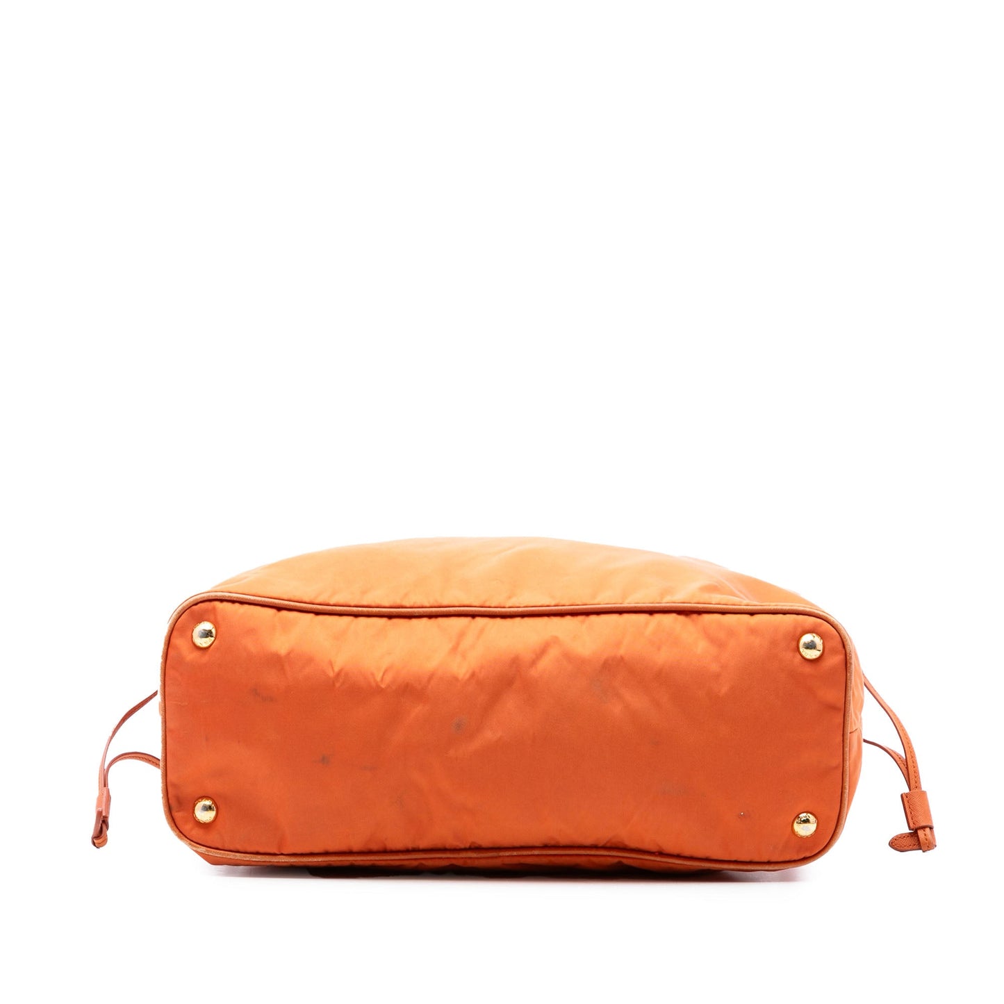 Prada Saffiano Trimmed Tessuto Tote