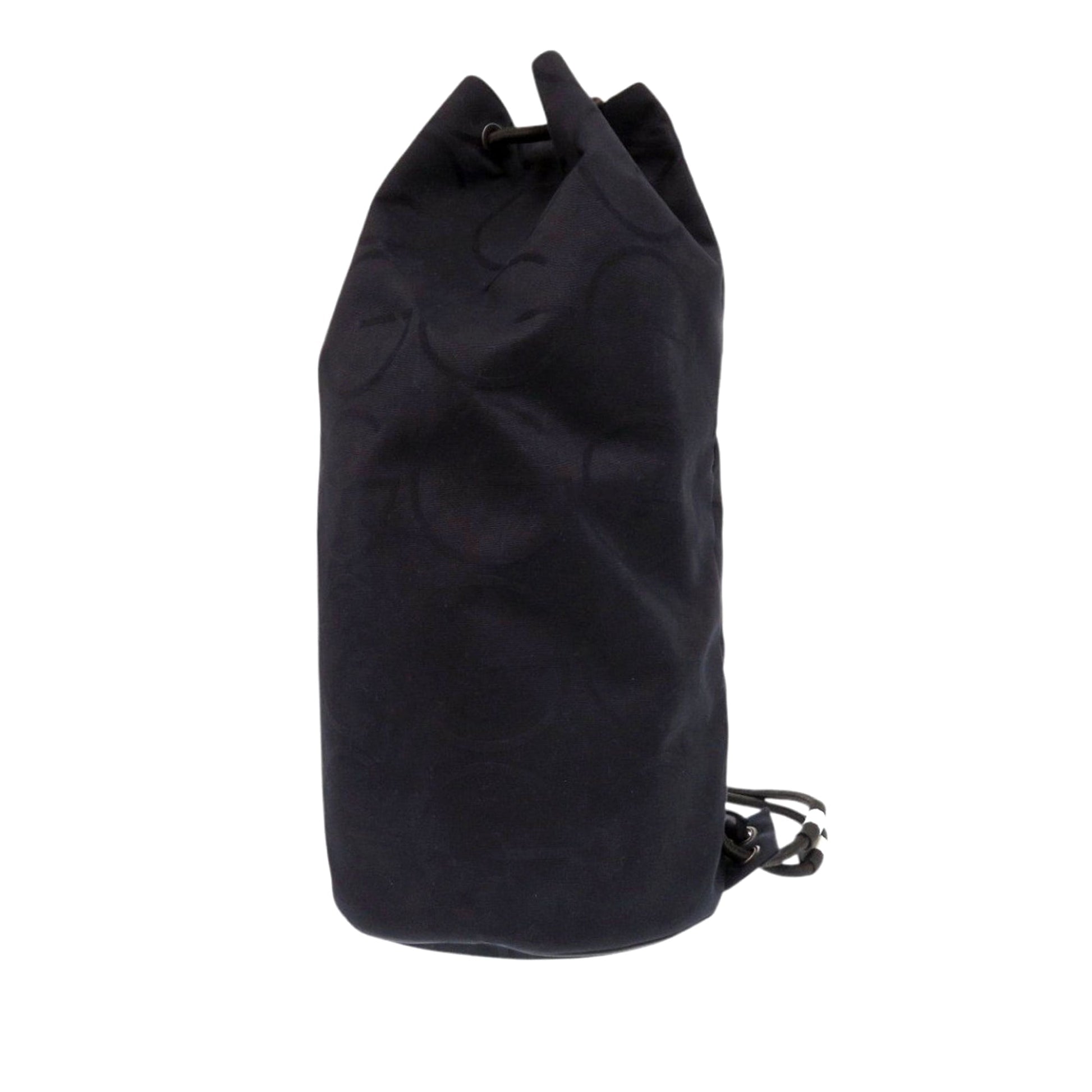 Gucci G Monogram Canvas Drawstring Sling Bag