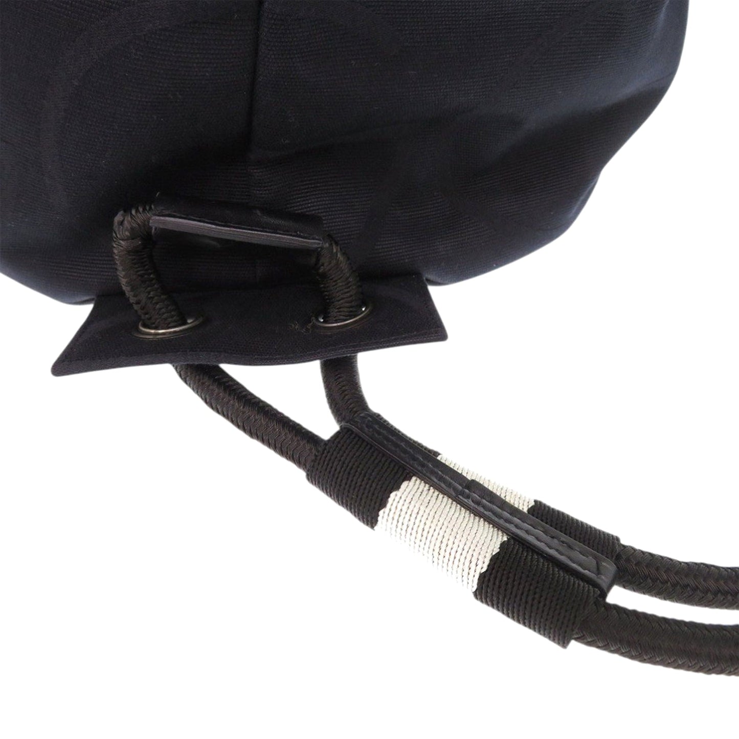Gucci G Monogram Canvas Drawstring Sling Bag