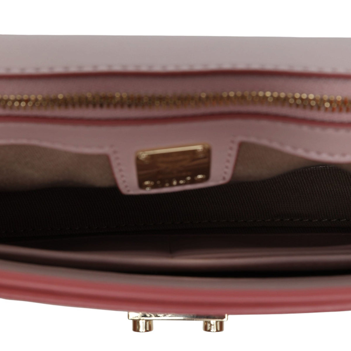 MCM Visetos Coated Canvas Millie Flap Crossbody — Pink