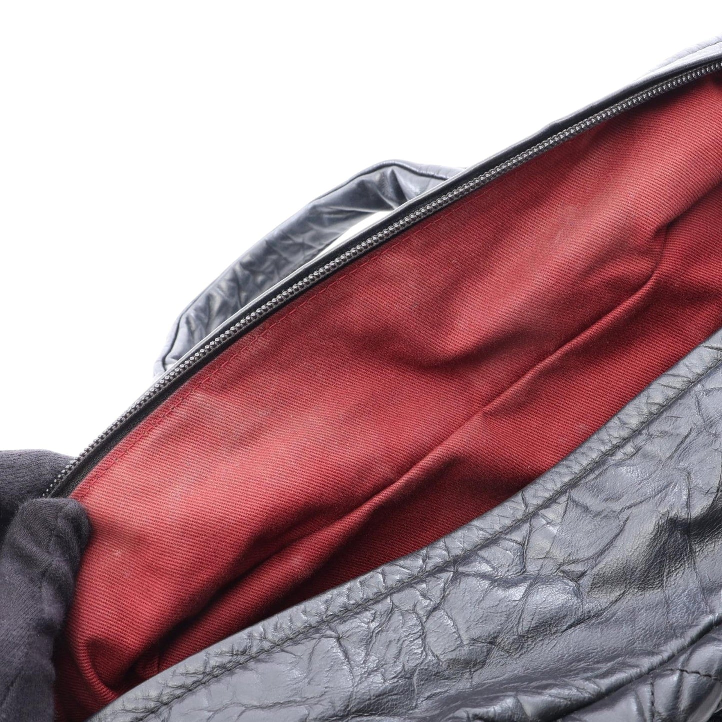 Chanel CC Quilted Aged Calfskin Coco Rider Bowling Bag