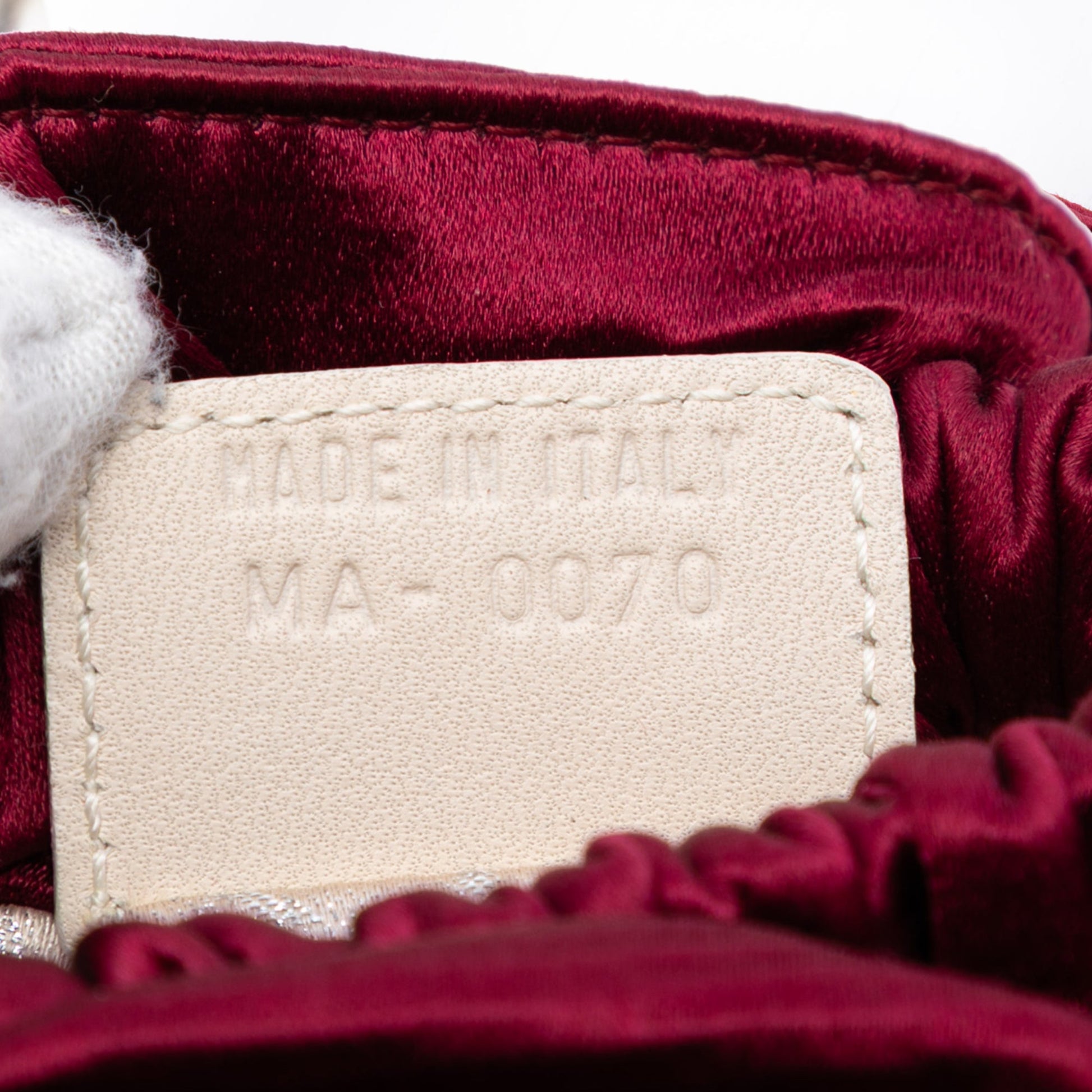 Dior Mini Satin Malice Pearl Handbag