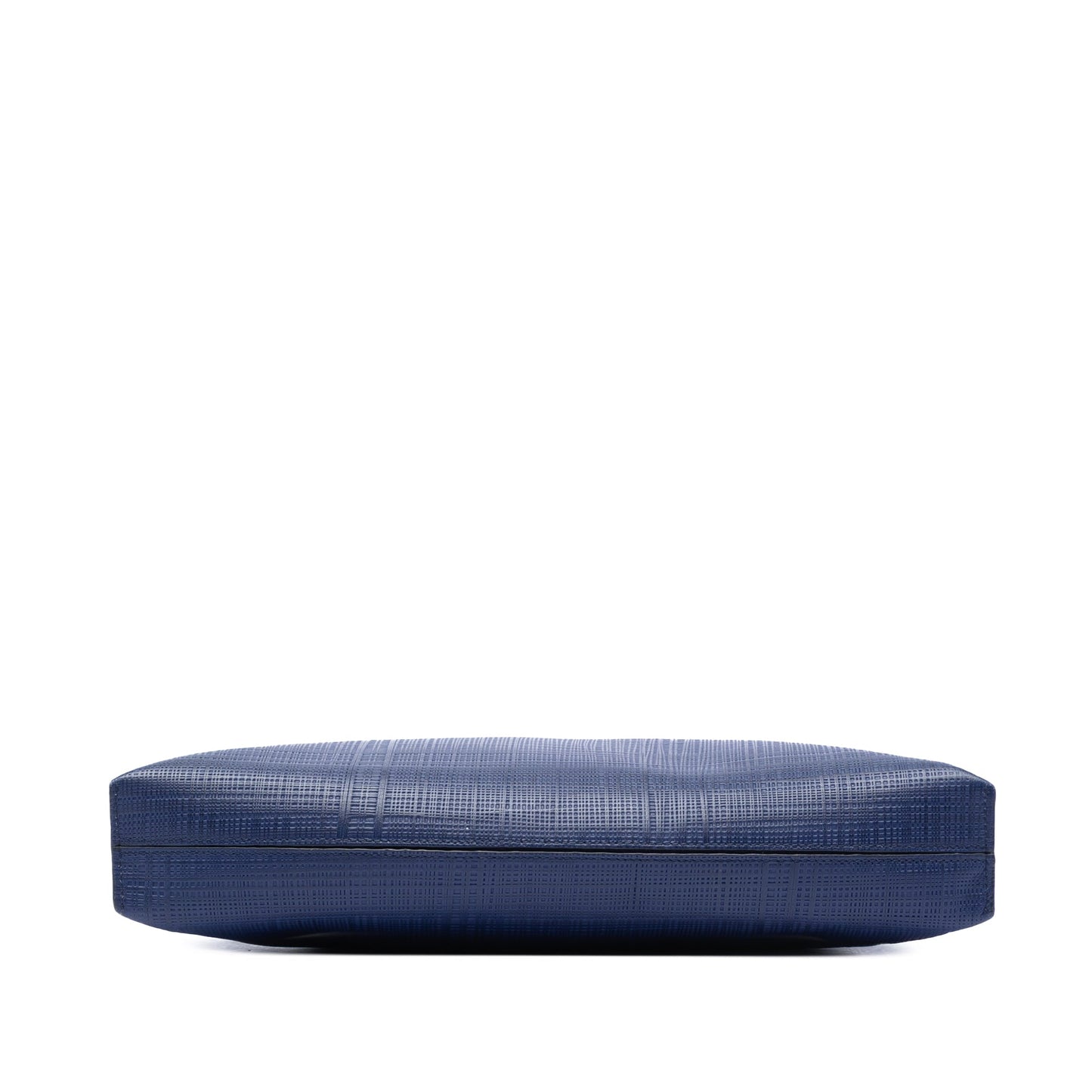 LOEWE Large Linen Embossed Calfskin Anagram T Pouch