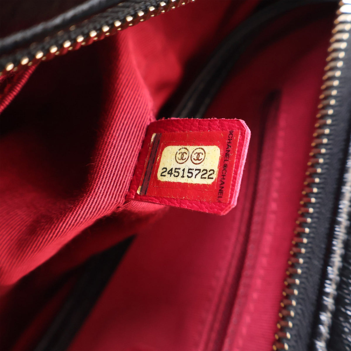 Chanel Medium Wool Coco Embroidered Gabrielle Hobo