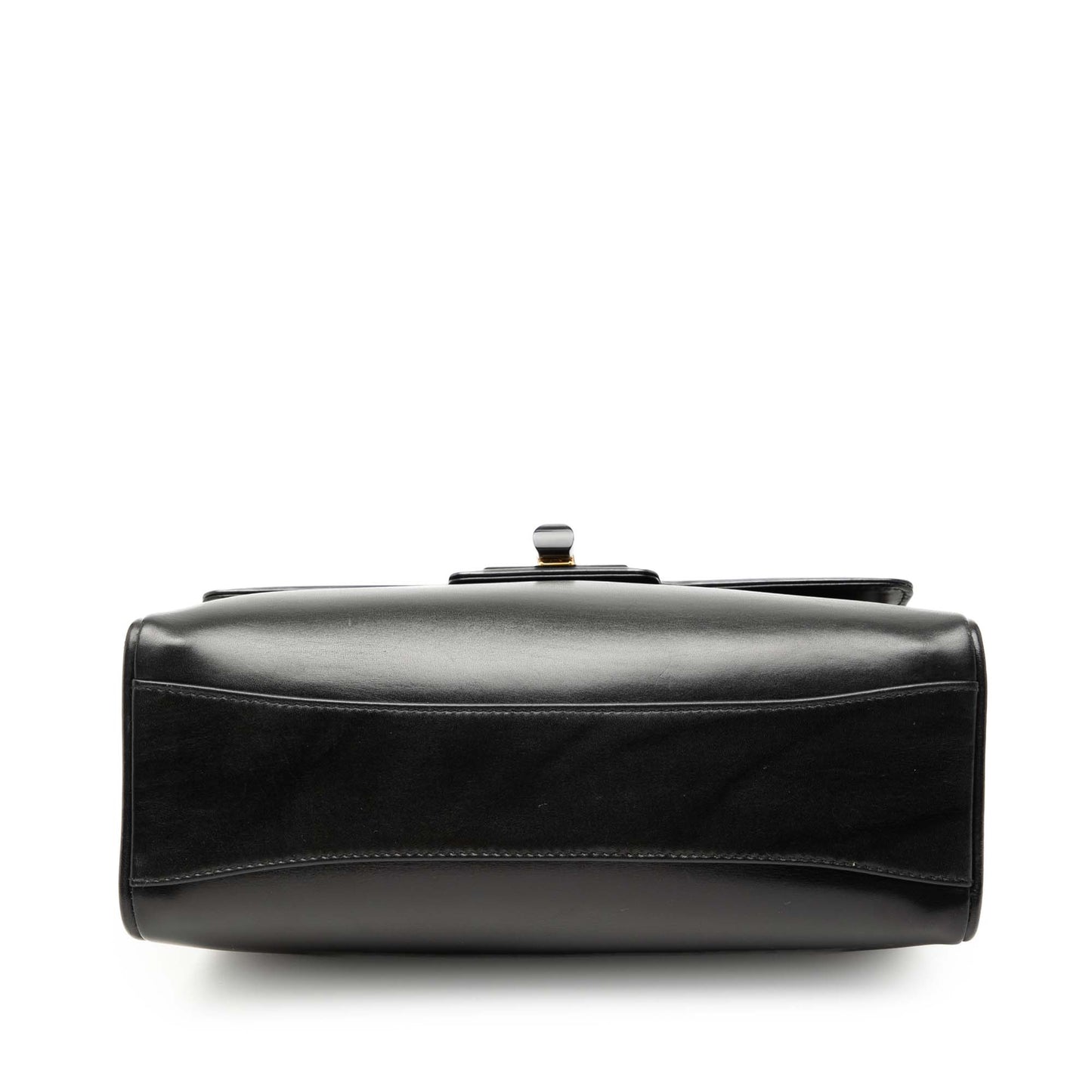 Leather Top Handle Bag