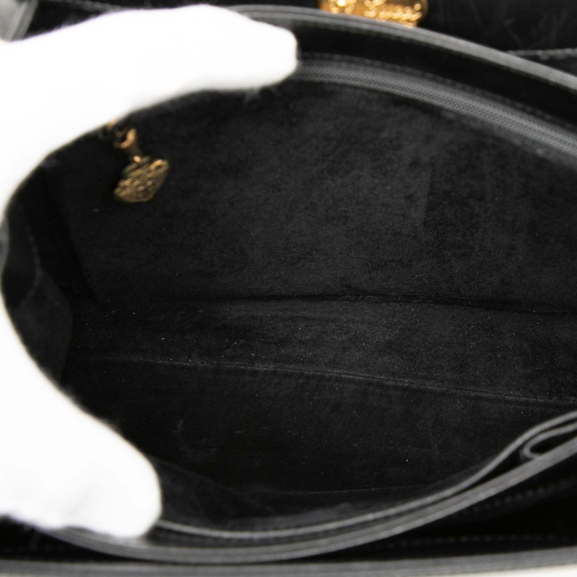 Leather Top Handle Bag