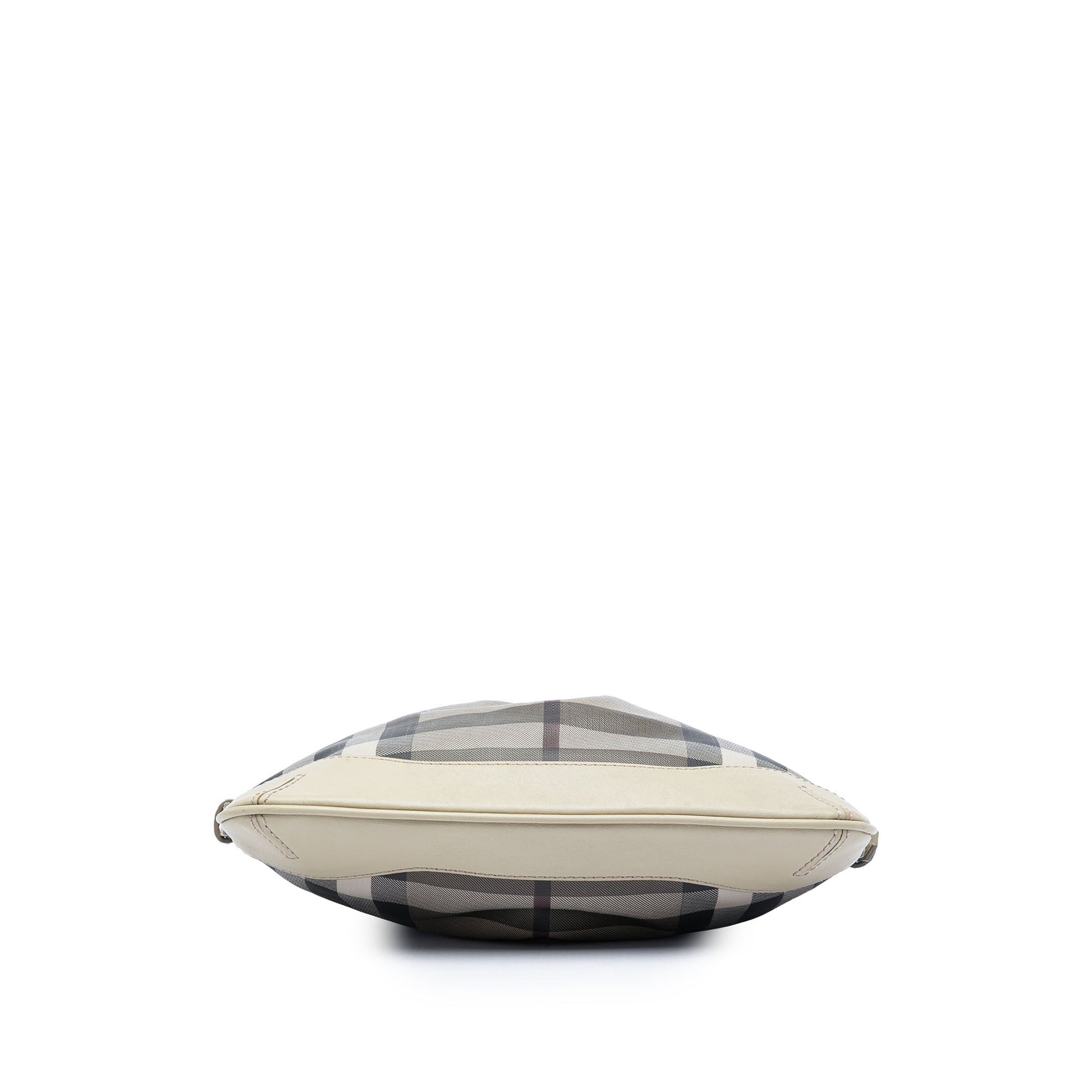 Burberry Smoke Check Coated Canvas Hartham Crossbody
