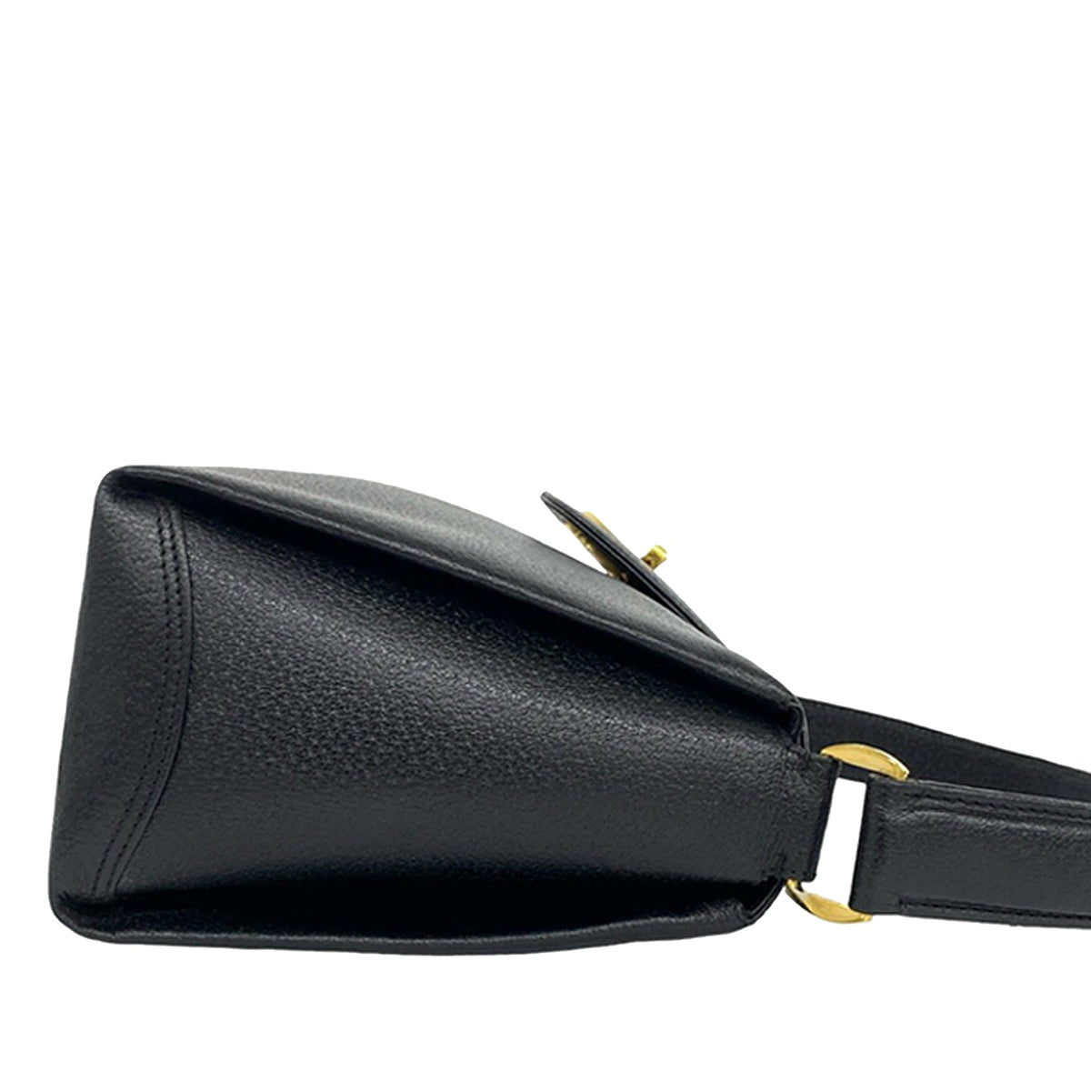 Gucci Leather Handbag — Black