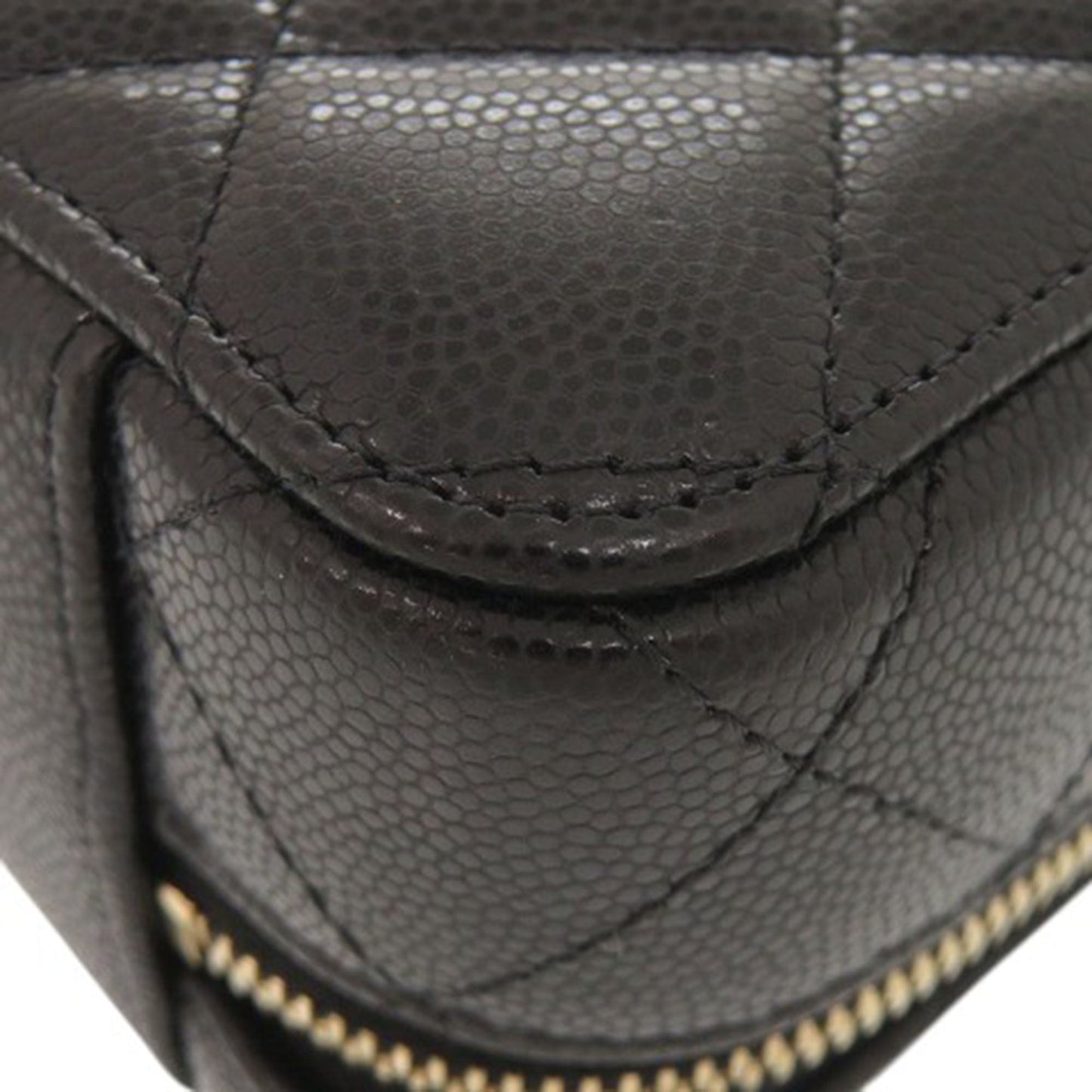 Chanel Quilted Caviar Twist Your Buttons Crossbody
