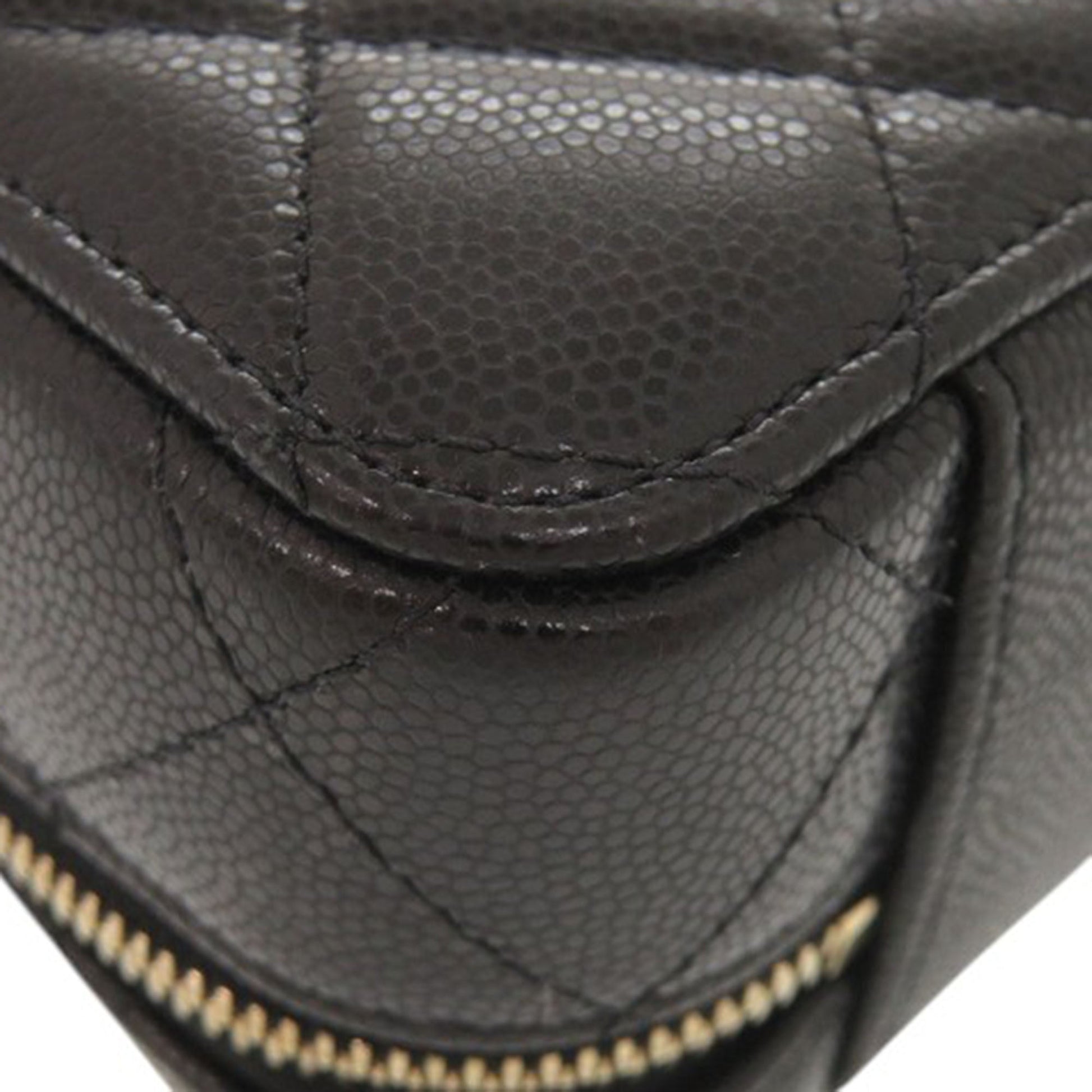 Chanel Quilted Caviar Twist Your Buttons Crossbody
