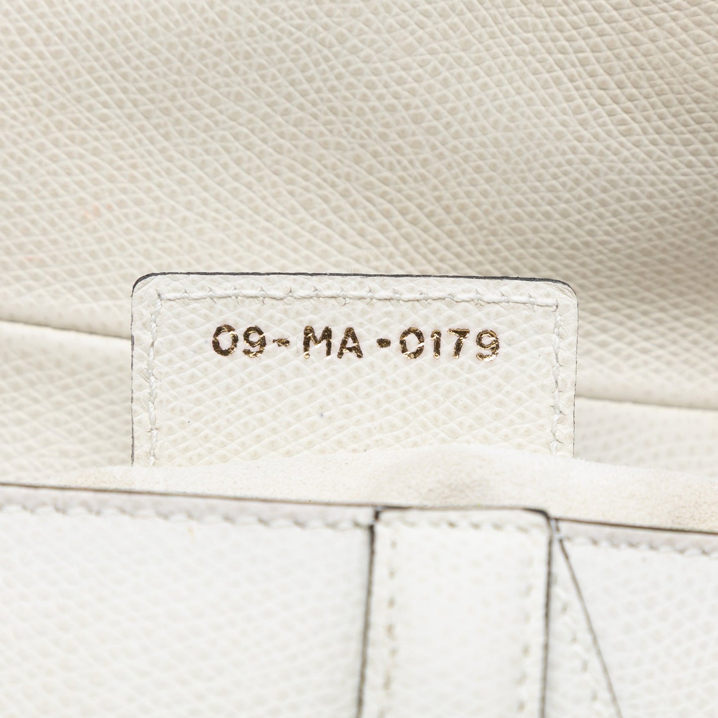 Dior Grained Calfskin Saddle Bag