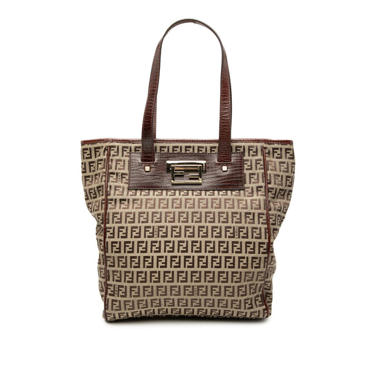Fendi Zucchino Canvas Tote
