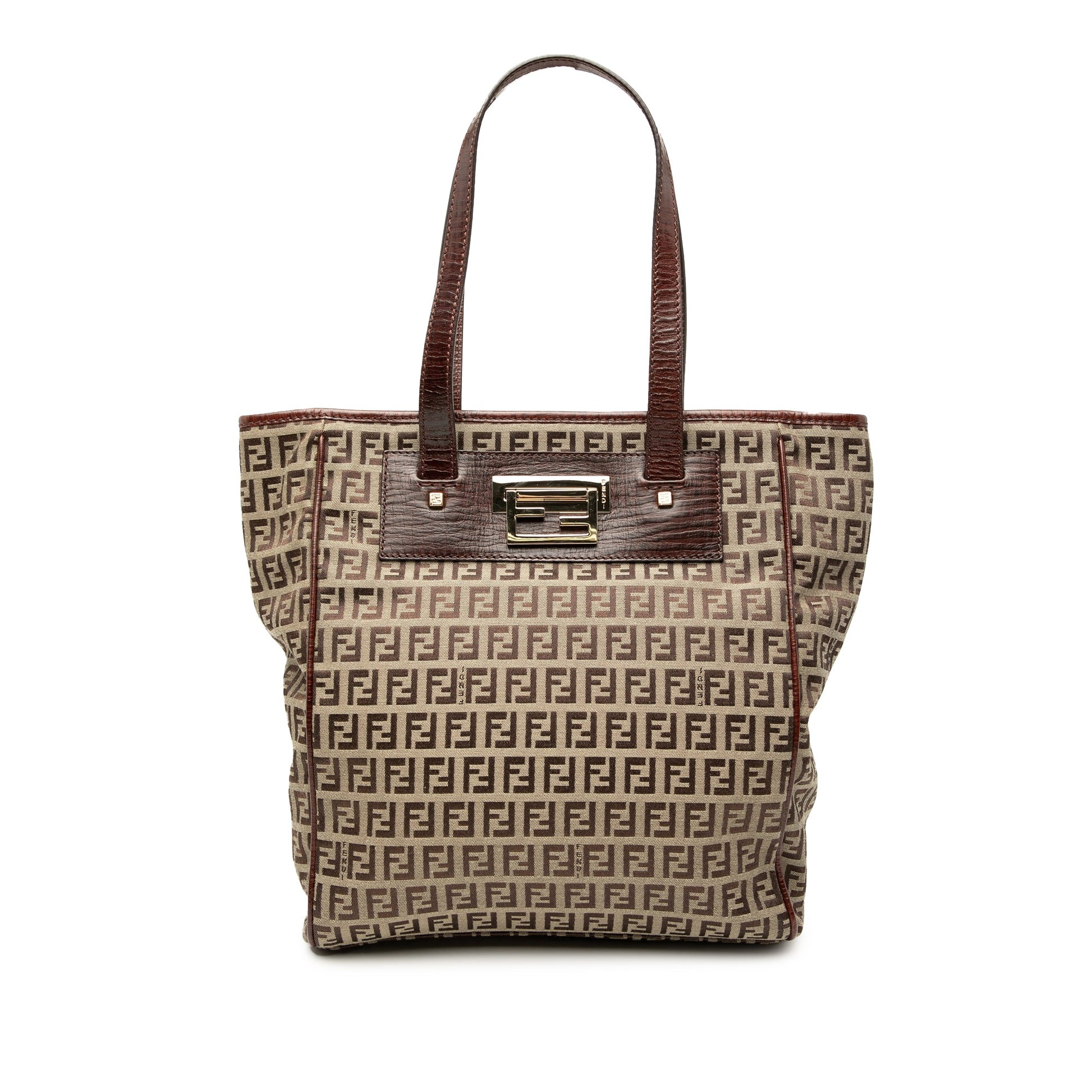 Fendi Zucchino Canvas Tote