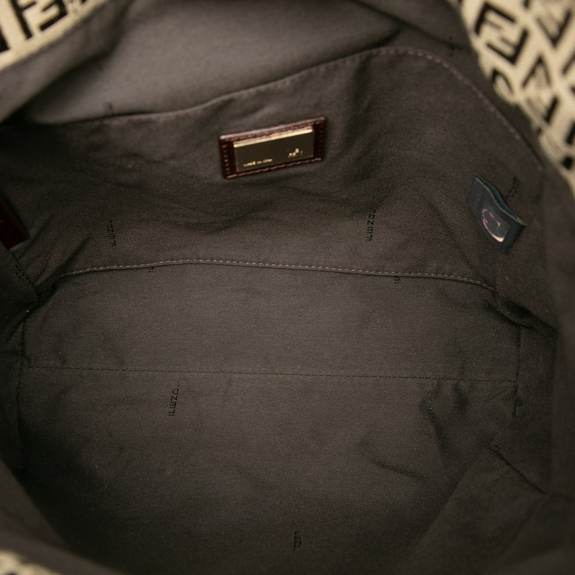 Fendi Zucchino Canvas Tote