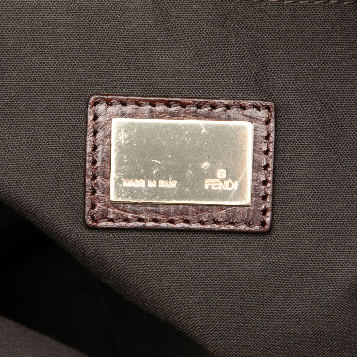 Fendi Zucchino Canvas Tote