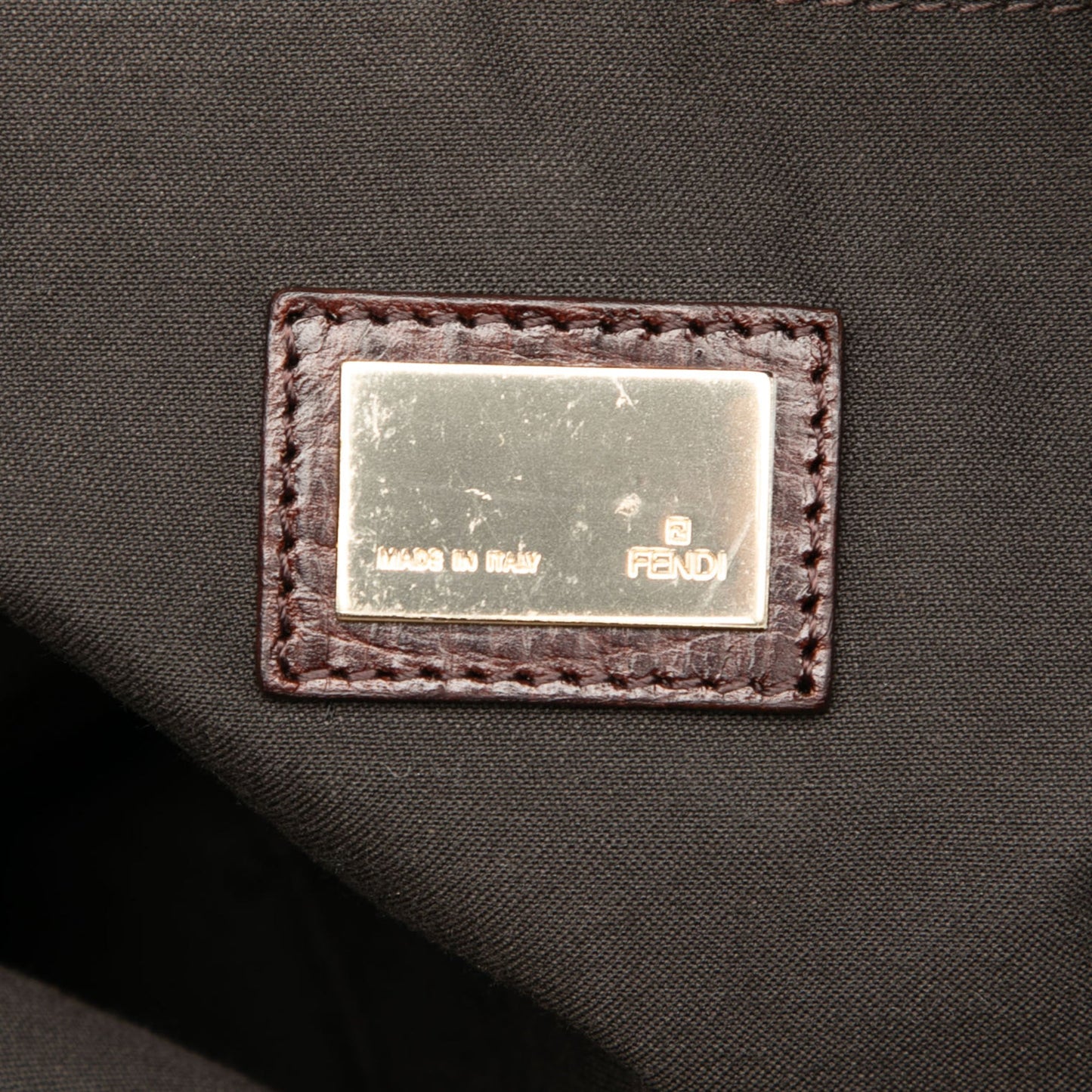 Fendi Zucchino Canvas Tote