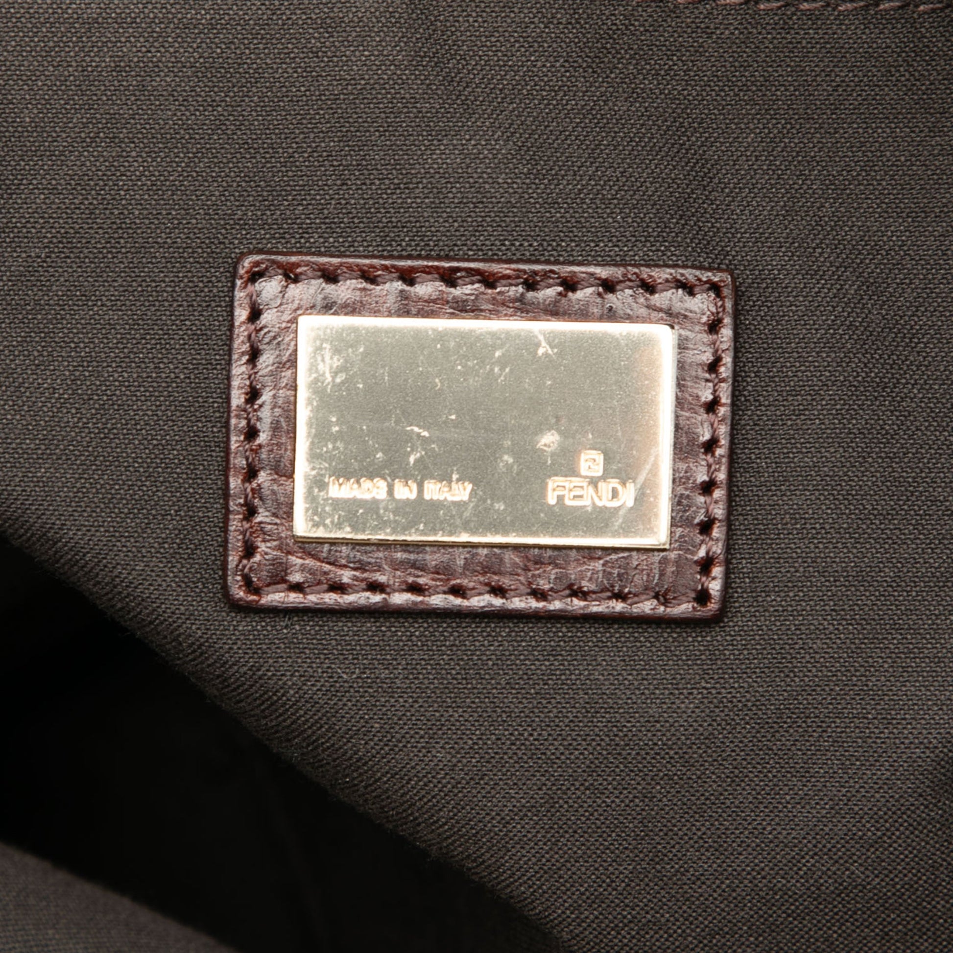 Fendi Zucchino Canvas Tote