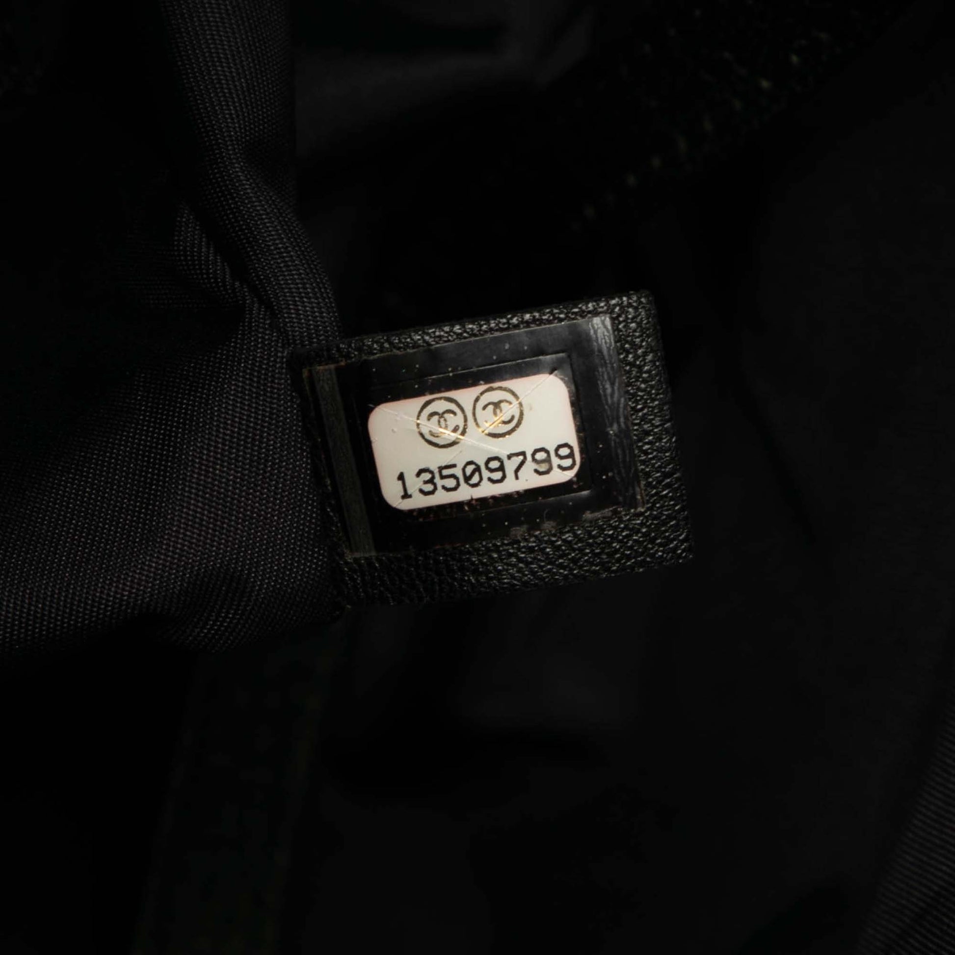 Chanel Small Quilted Coated Canvas Paris Biarritz Tote