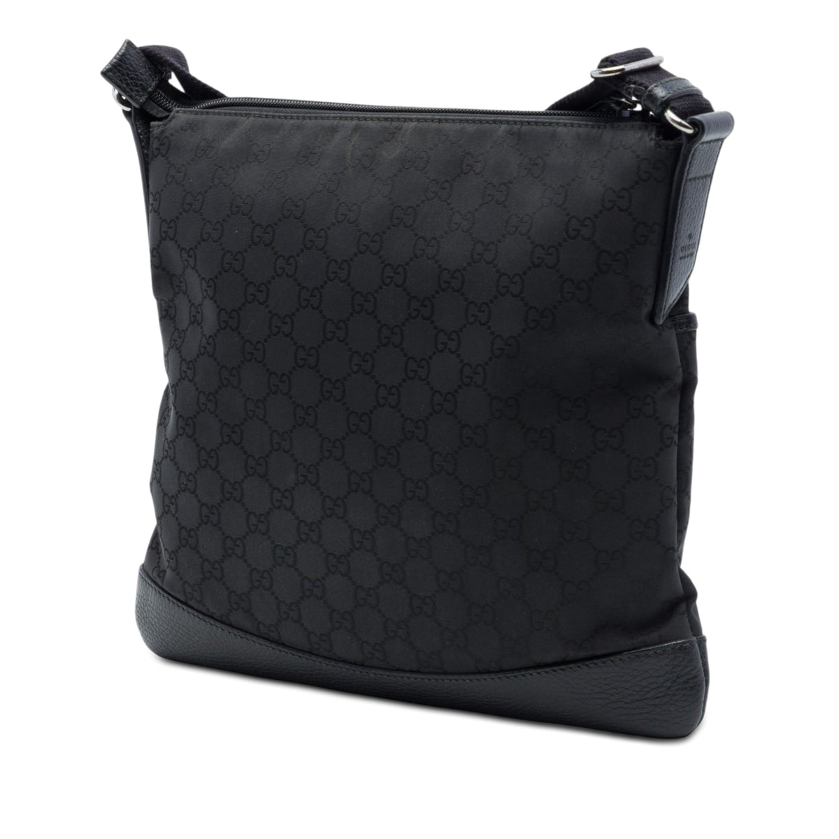 Gucci GG Nylon Flat Messenger Bag