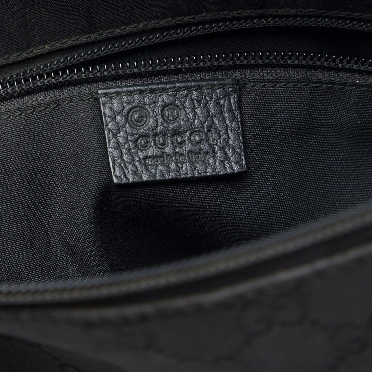 Gucci GG Nylon Flat Messenger Bag