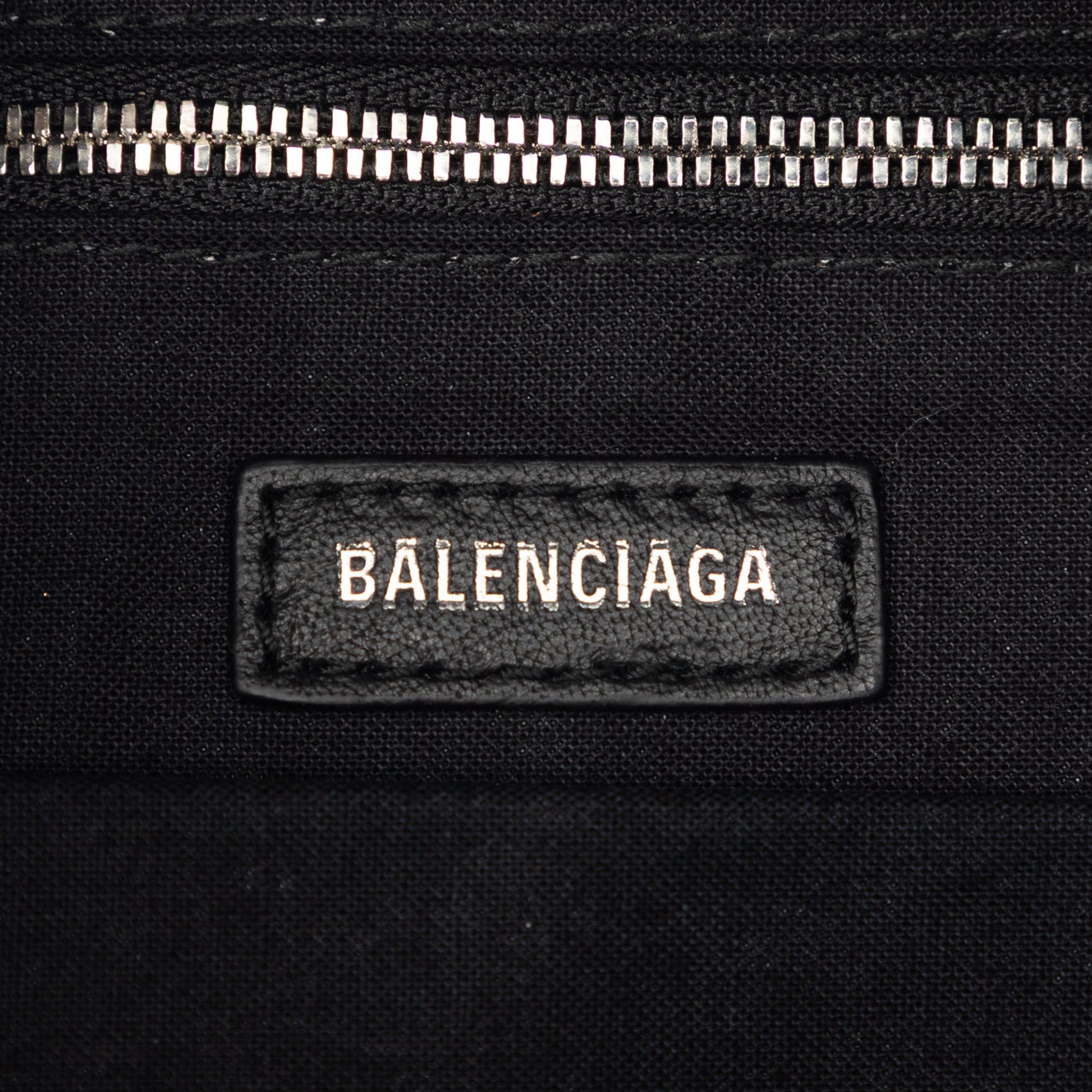 Balenciaga Small Faux Fur Diagonal Logo Everyday Backpack