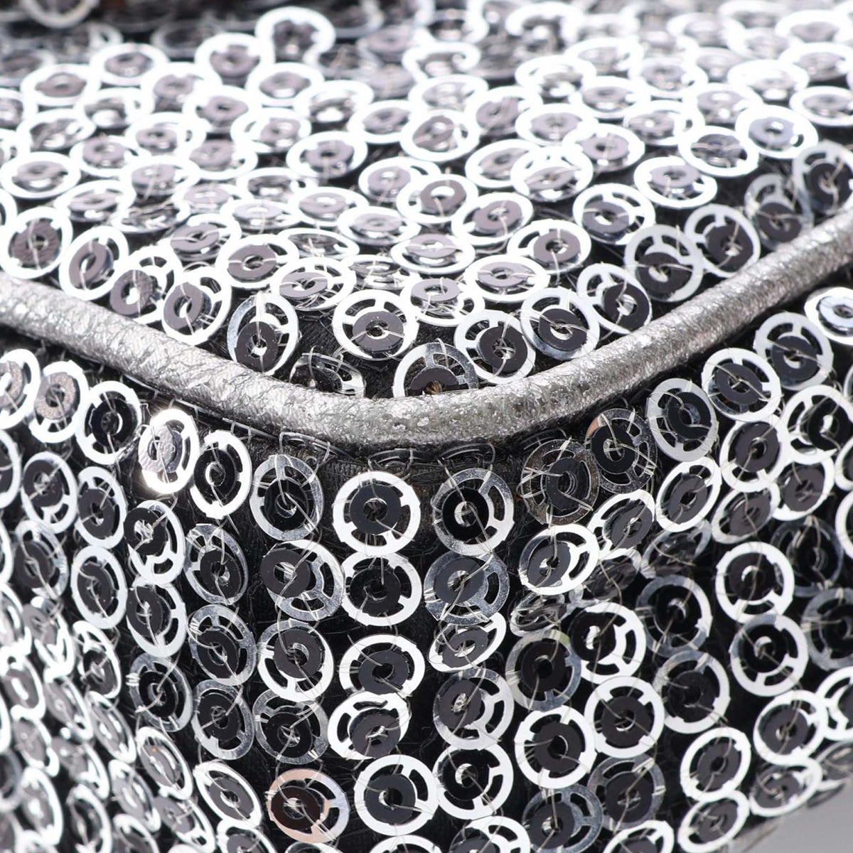 Chanel CC Sequins East West Flap