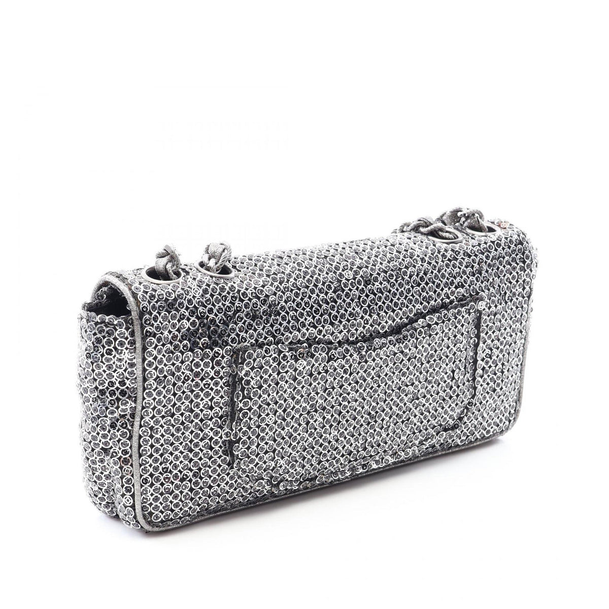 Chanel CC Sequins East West Flap