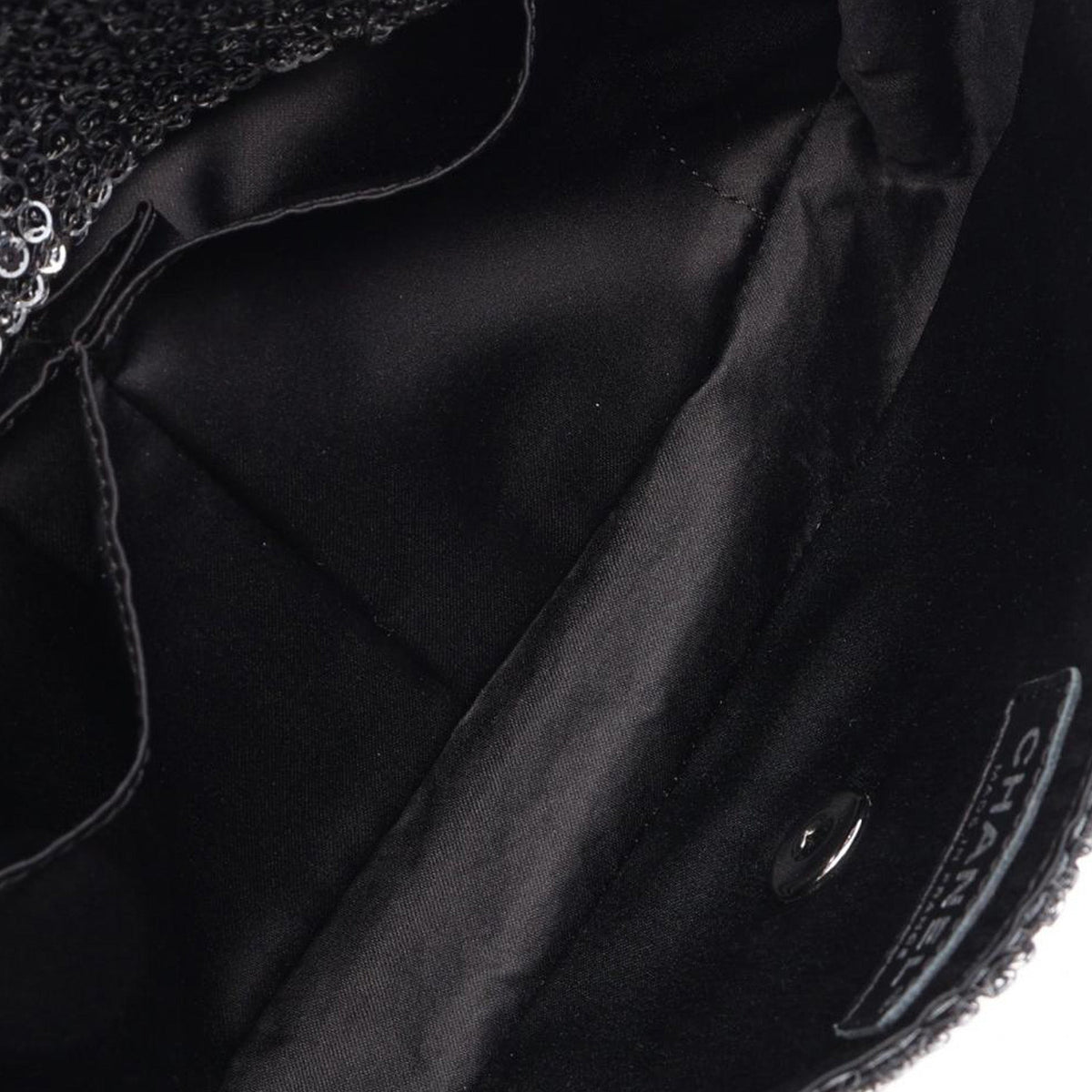 Chanel CC Sequins East West Flap