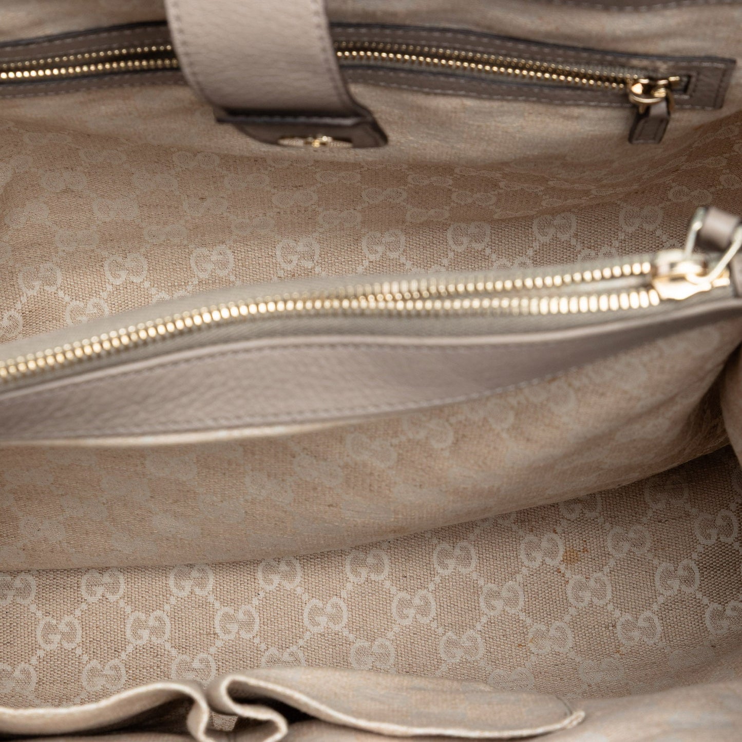 Gucci Calfskin Bamboo Diana Tote