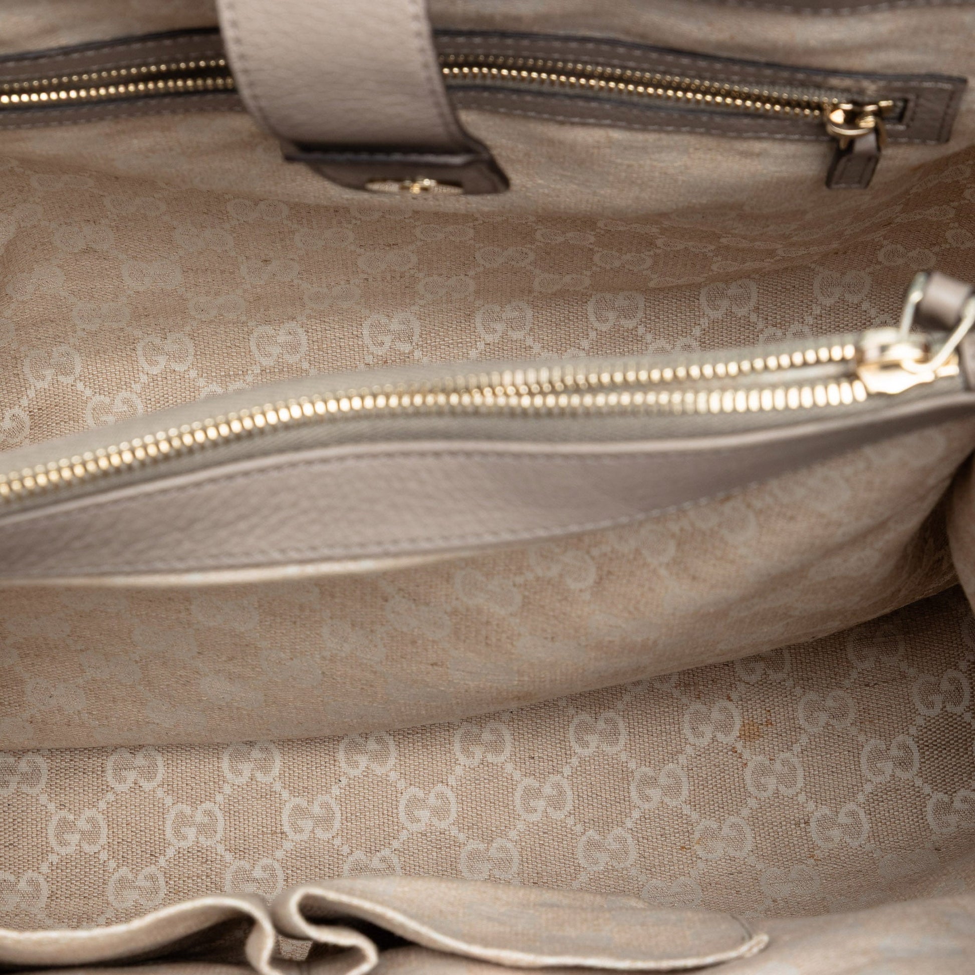 Gucci Calfskin Bamboo Diana Tote
