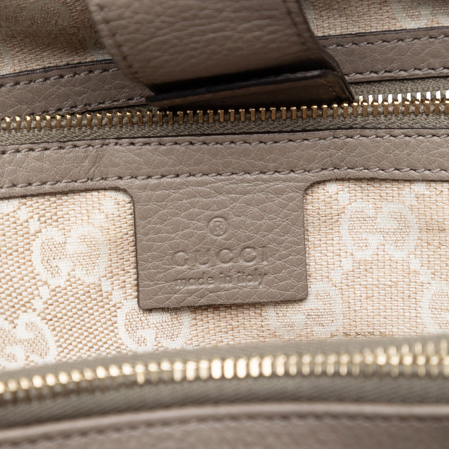Gucci Calfskin Bamboo Diana Tote
