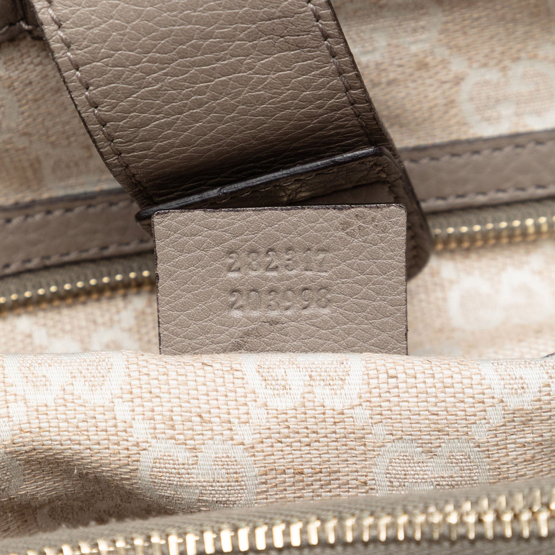Gucci Calfskin Bamboo Diana Tote