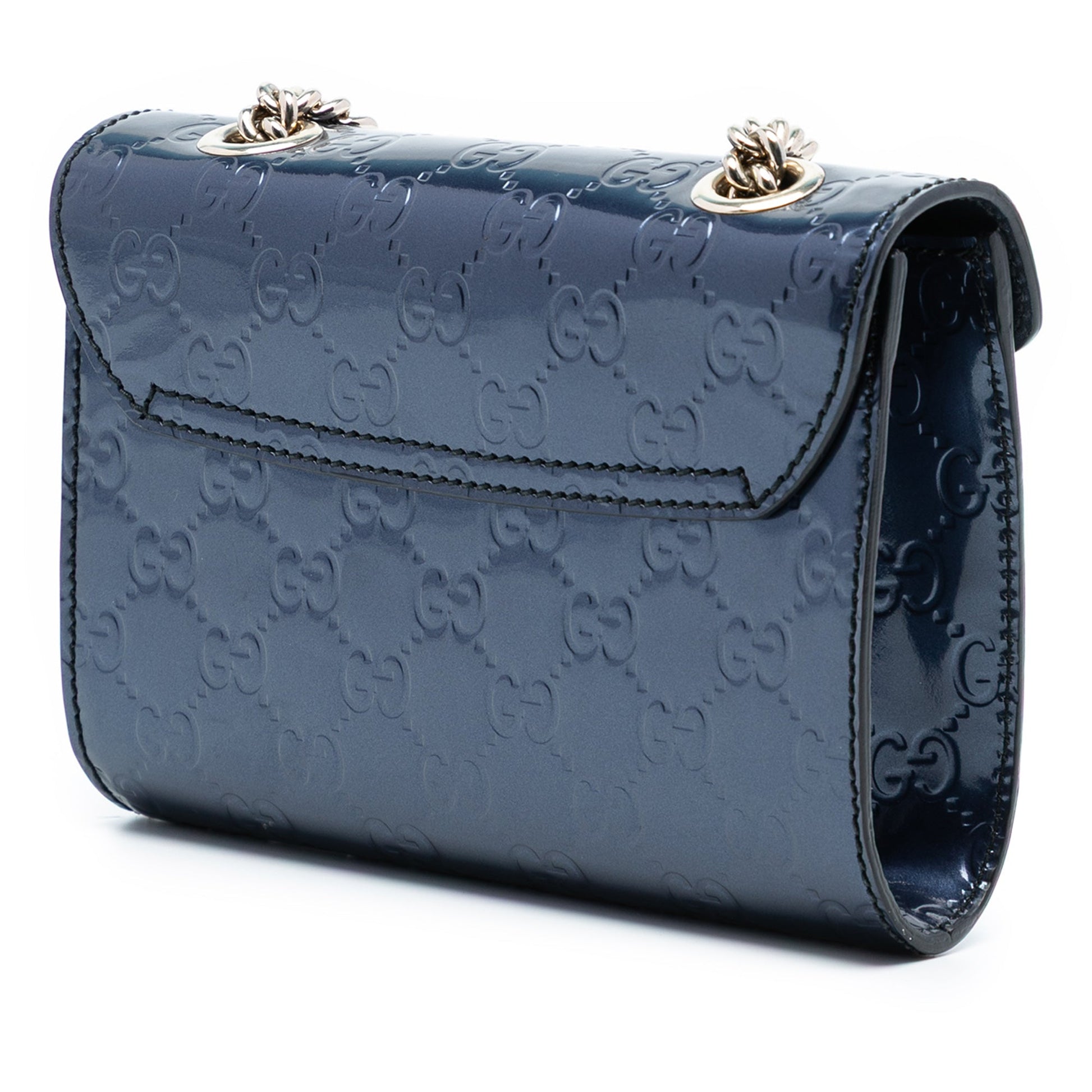 Gucci Mini Patent Guccissima Emily Crossbody