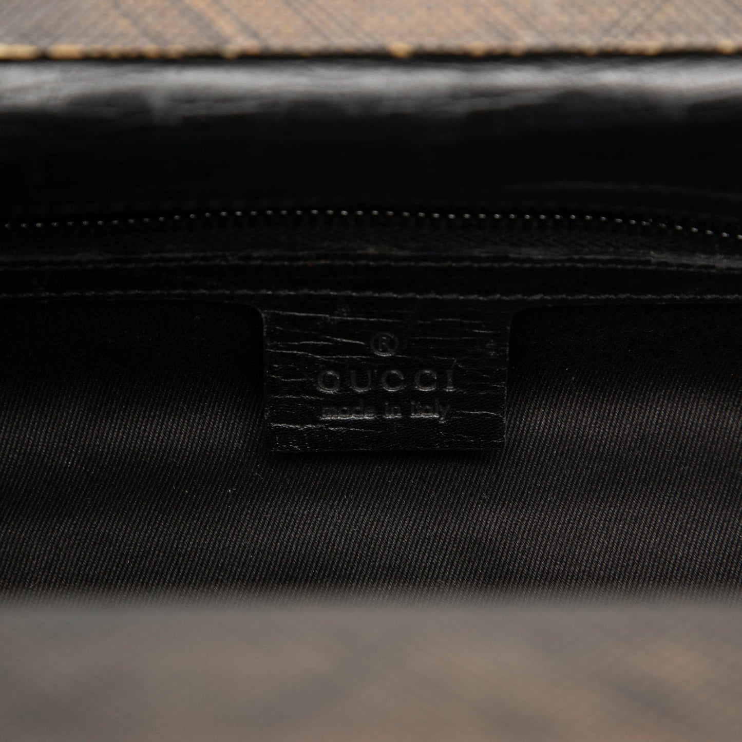 Gucci GG Canvas Wood Frame Handbag