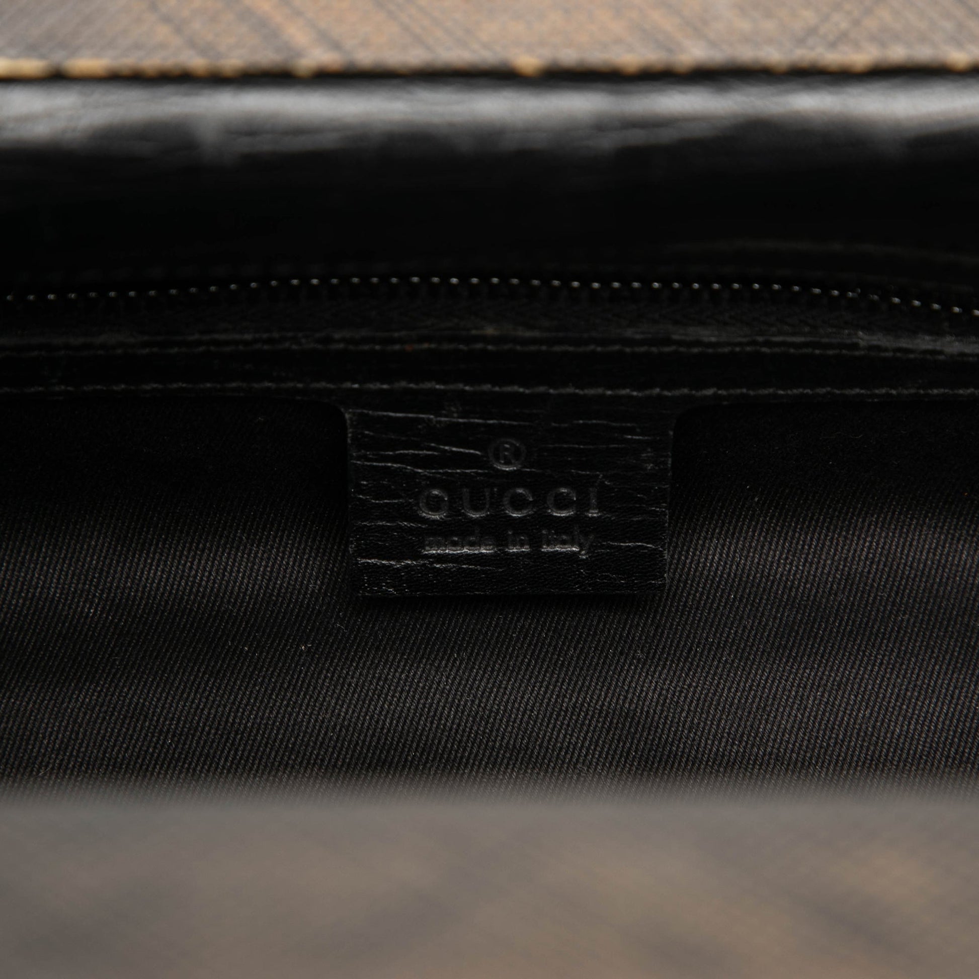 Gucci GG Canvas Wood Frame Handbag
