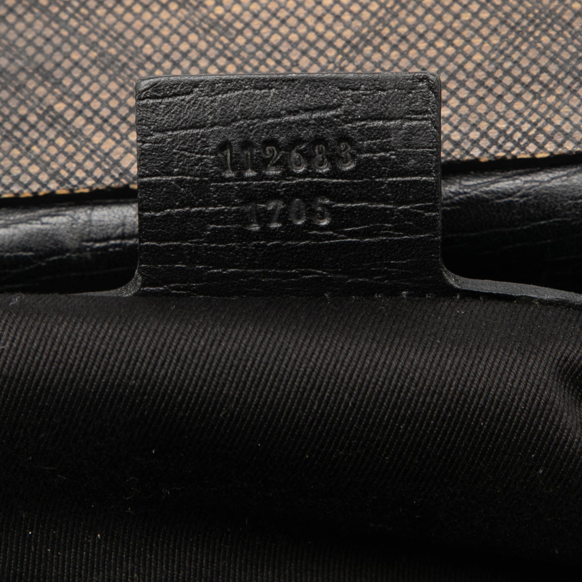 Gucci GG Canvas Wood Frame Handbag