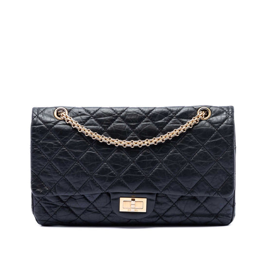 Chanel Quilted Aged Calfskin Reissue 2.55 Double Flap 227