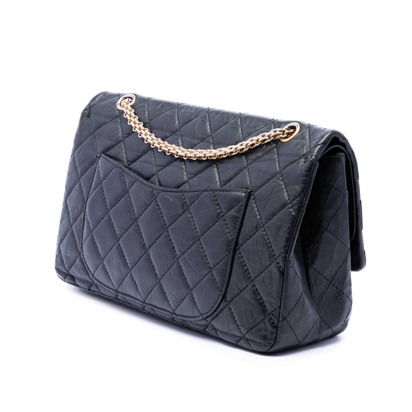Chanel Quilted Aged Calfskin Reissue 2.55 Double Flap 227