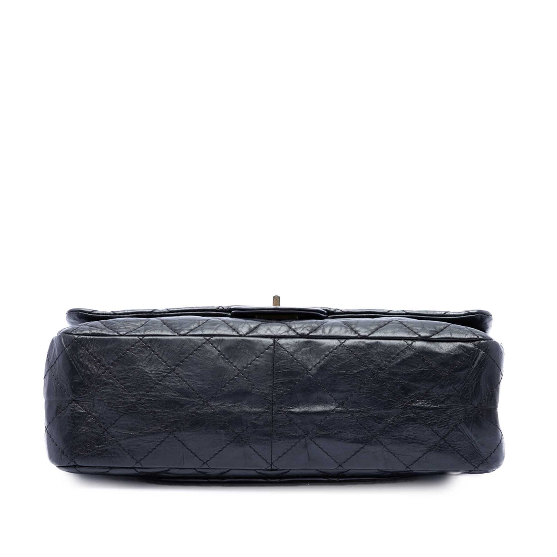 Chanel Quilted Aged Calfskin Reissue 2.55 Double Flap 227