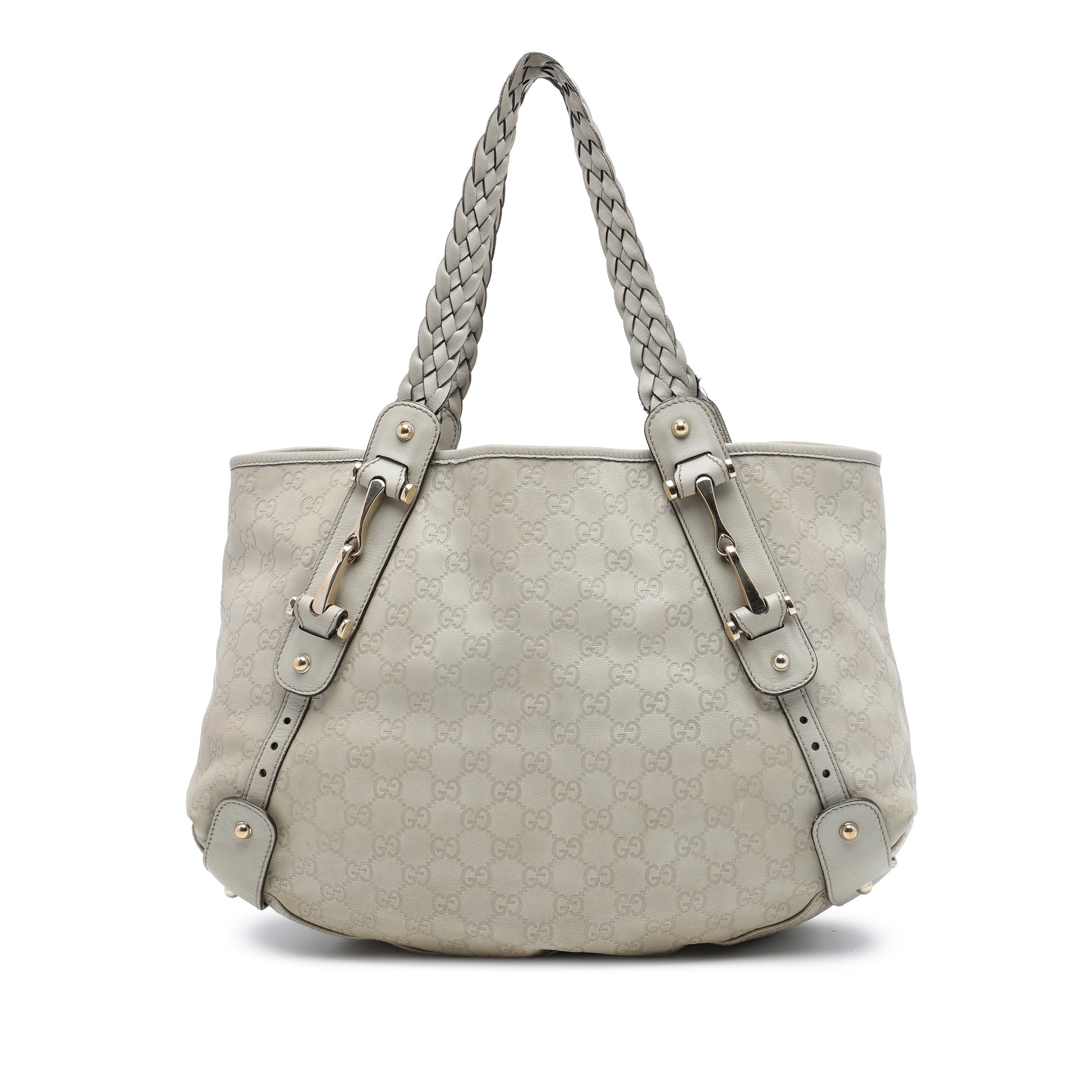 Gucci Guccissima Horsebit Pelham Shoulder Bag