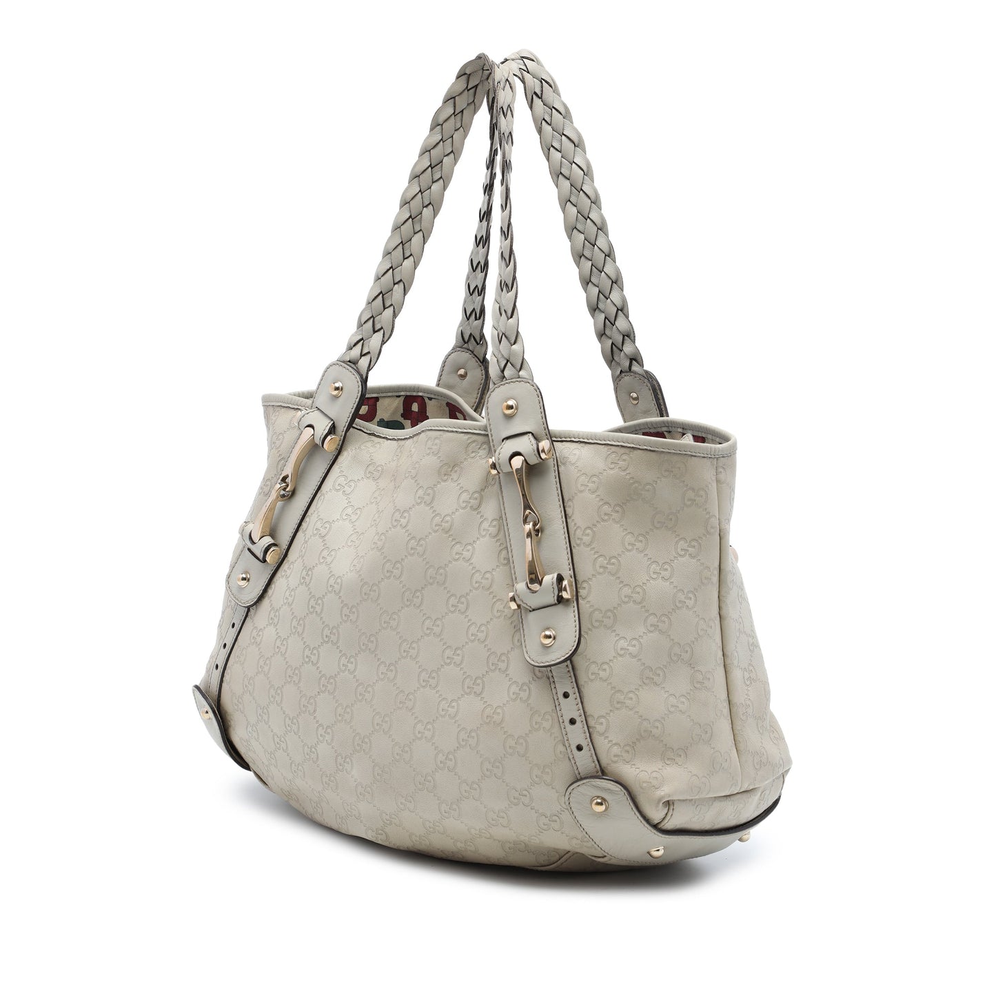 Gucci Guccissima Horsebit Pelham Shoulder Bag