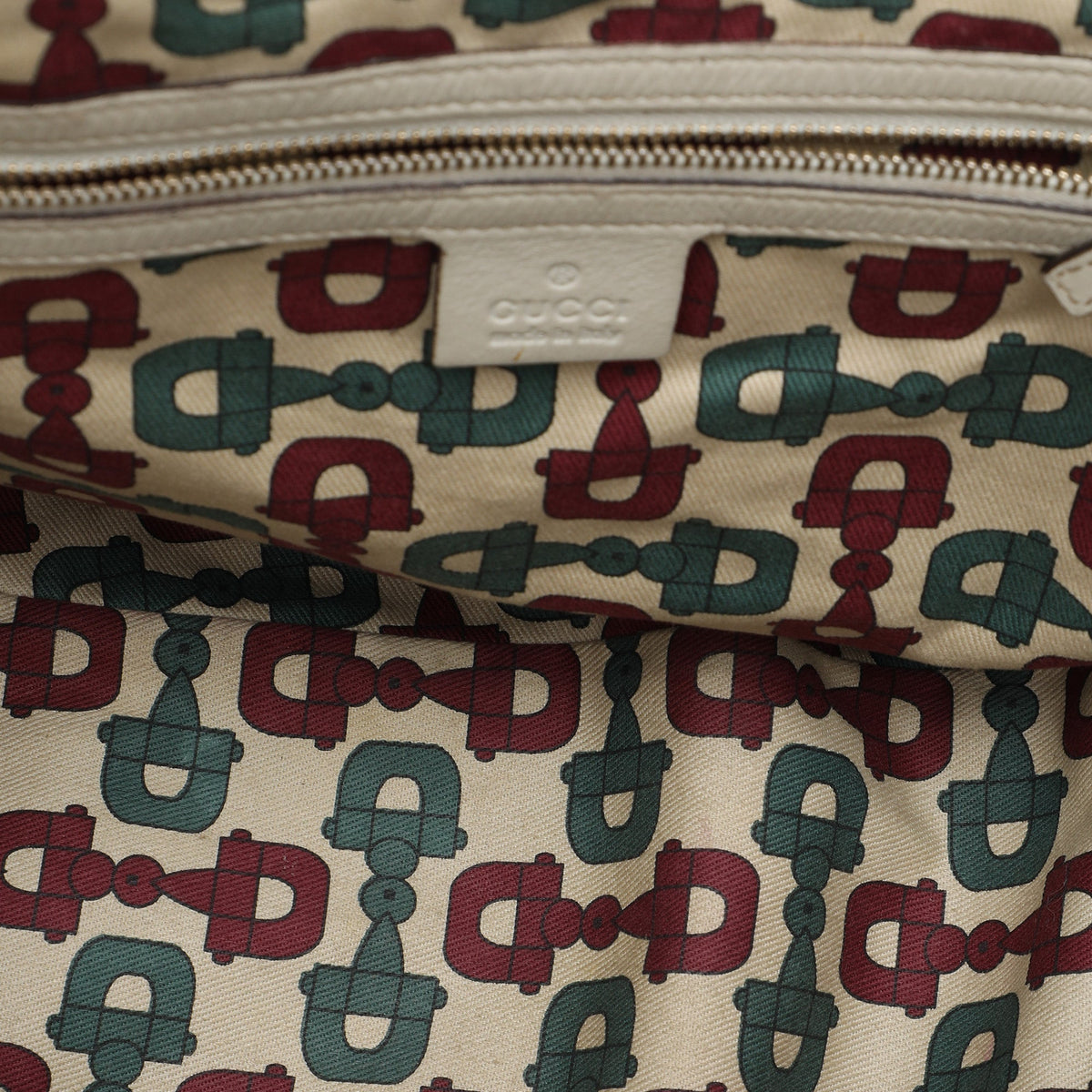 Gucci Guccissima Horsebit Pelham Shoulder Bag