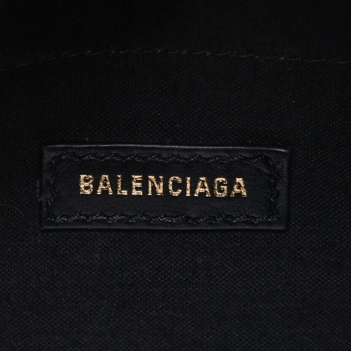 Balenciaga Medium Arena Calfskin Monaco Chain Bag — Black