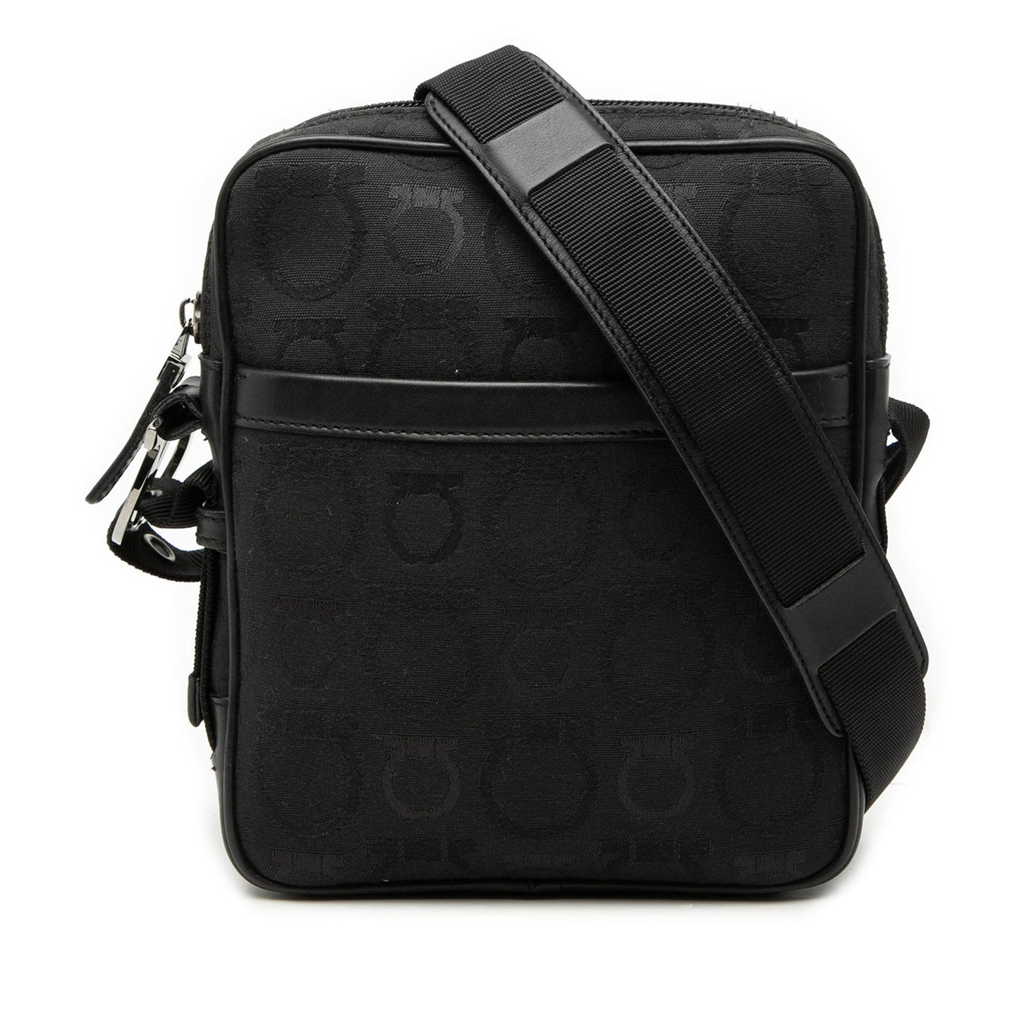 Ferragamo Gancini Canvas Crossbody