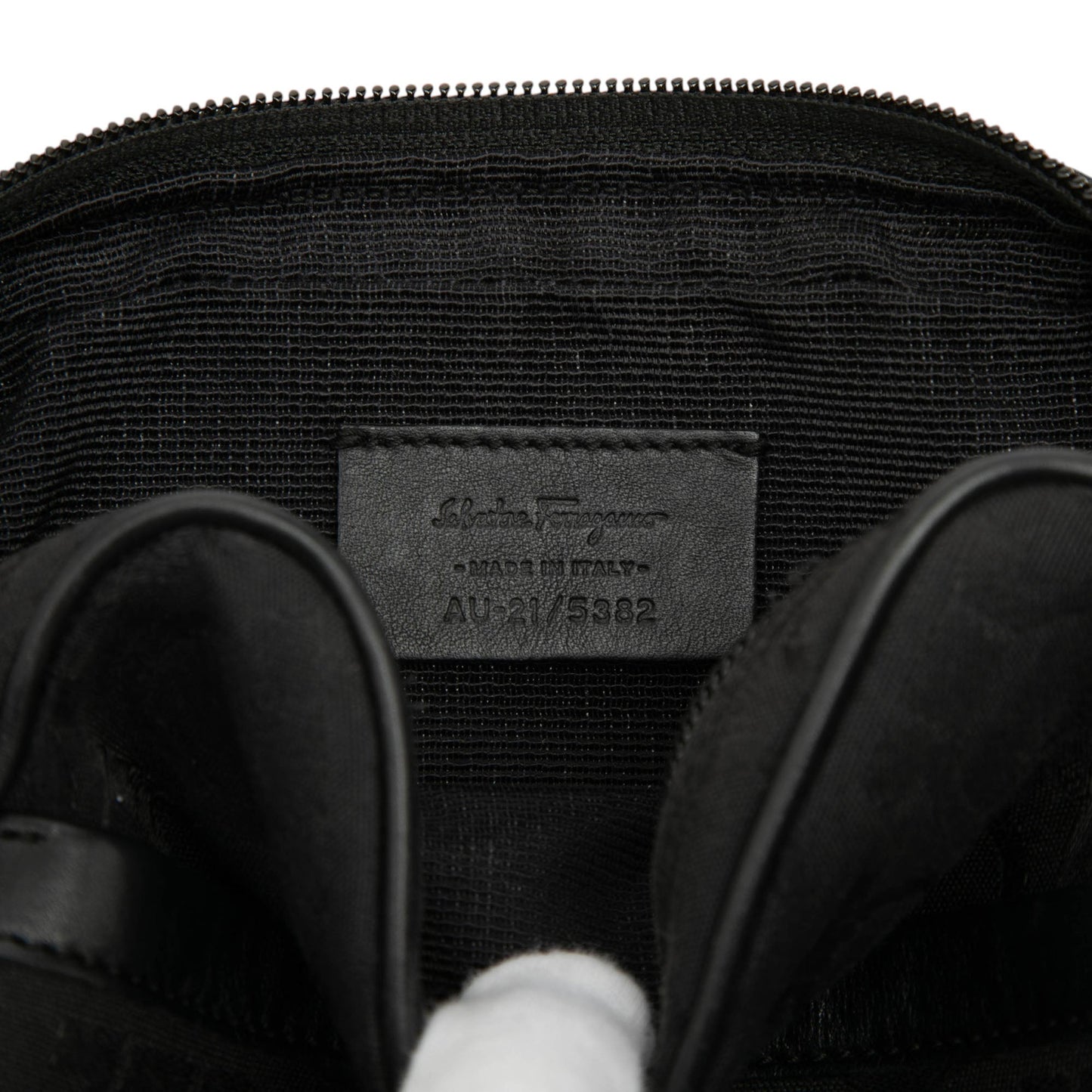 Ferragamo Gancini Canvas Crossbody