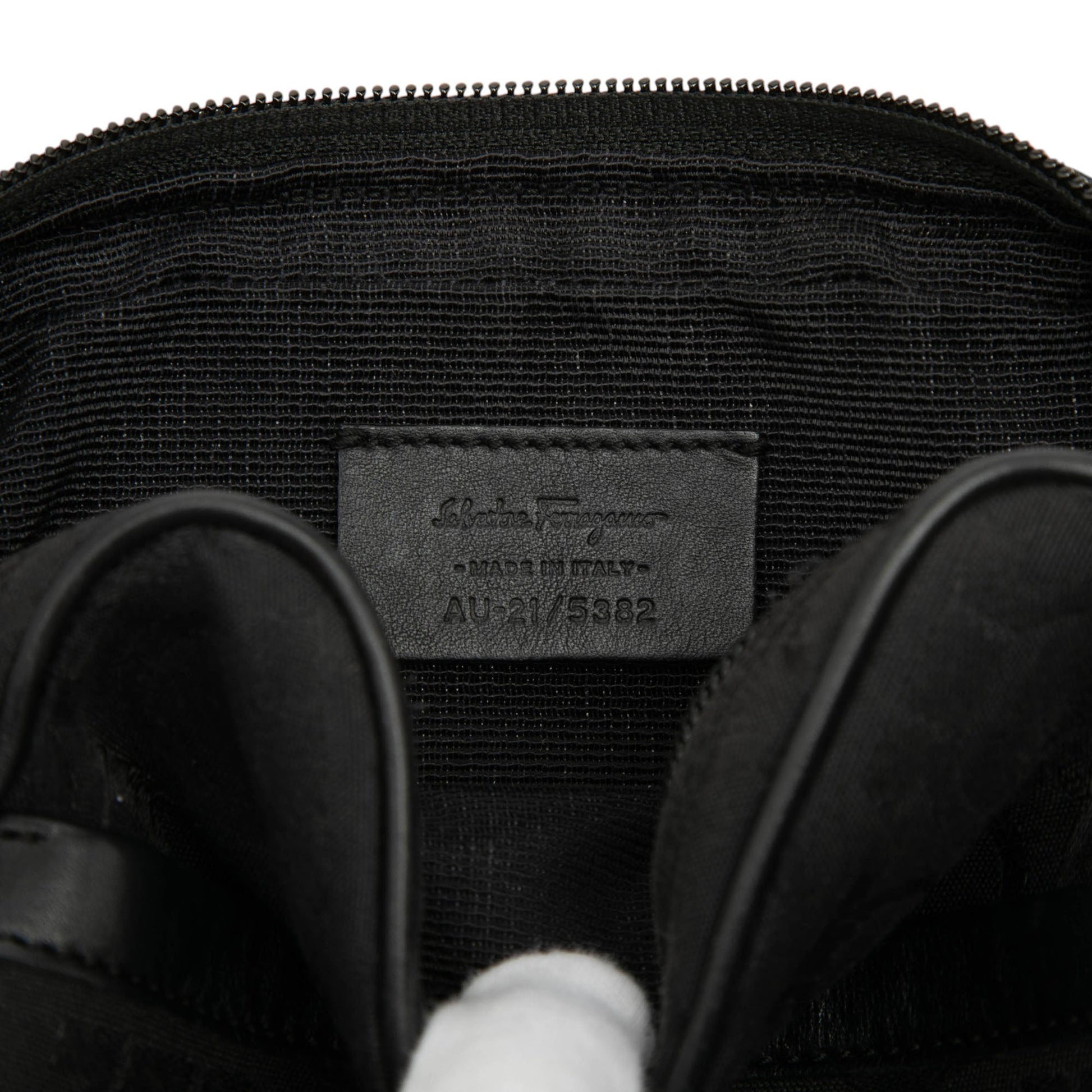 Ferragamo Gancini Canvas Crossbody