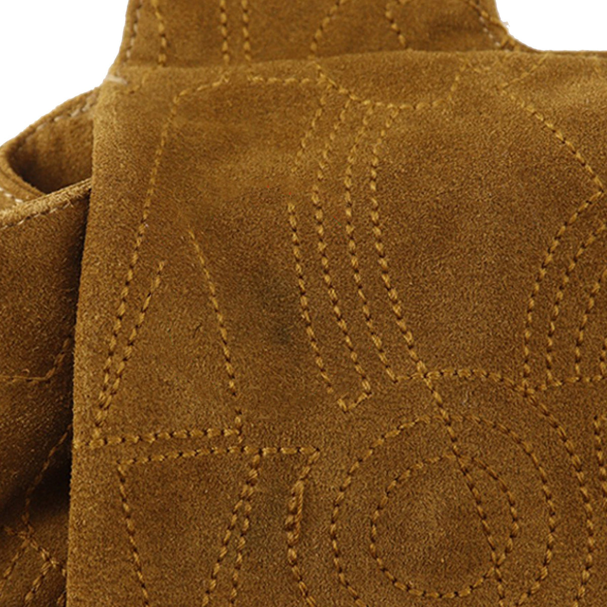Ferragamo Stitched Suede Tassel Crossbody